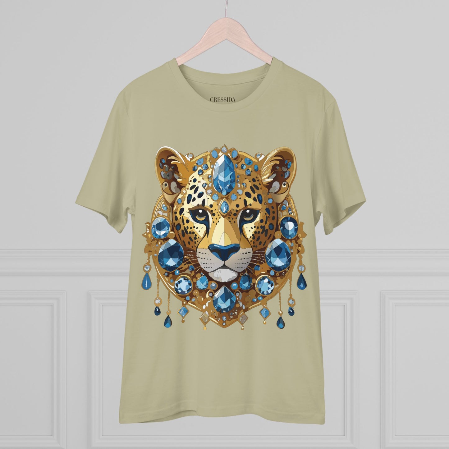 Organic T-shirt with Animals - Cheetah