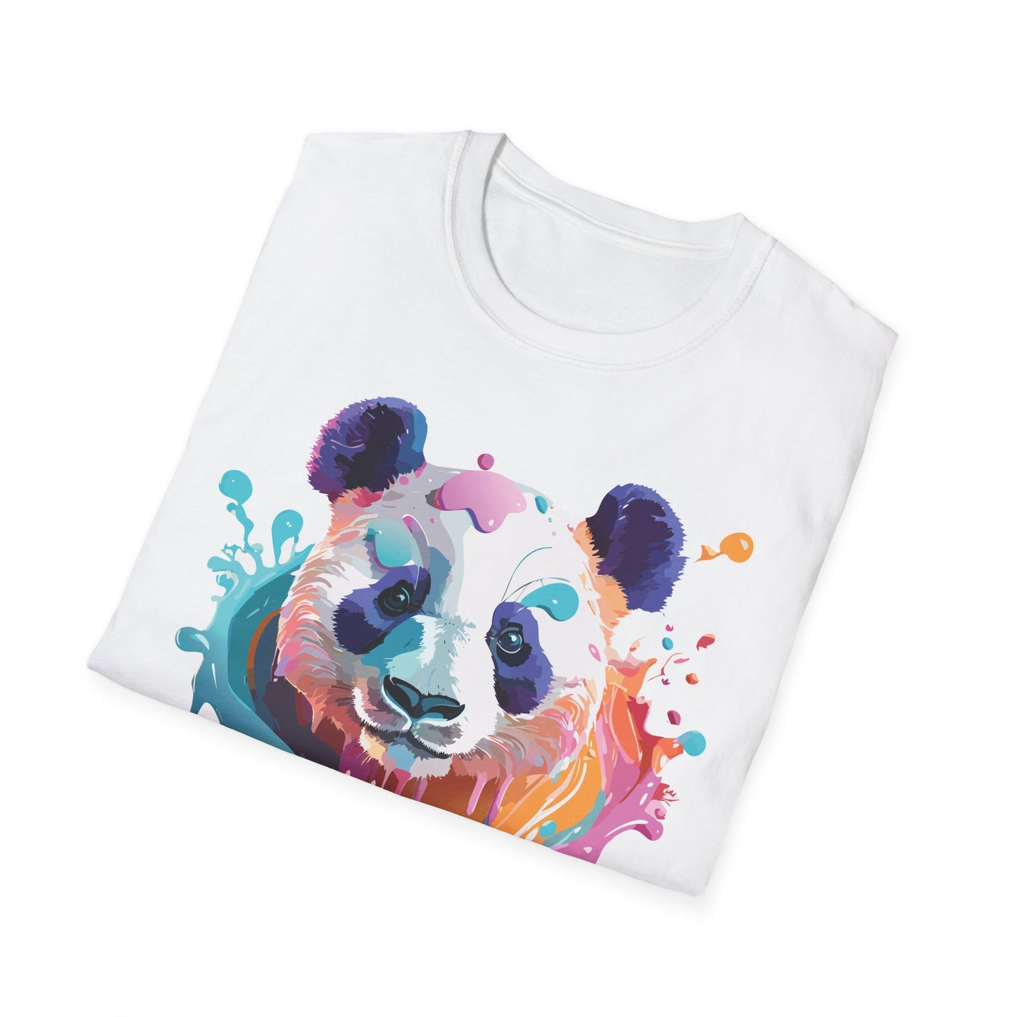 Panda Shirt, T Shirt with Panda, Animal Shirt, Tee Shirt with Animals