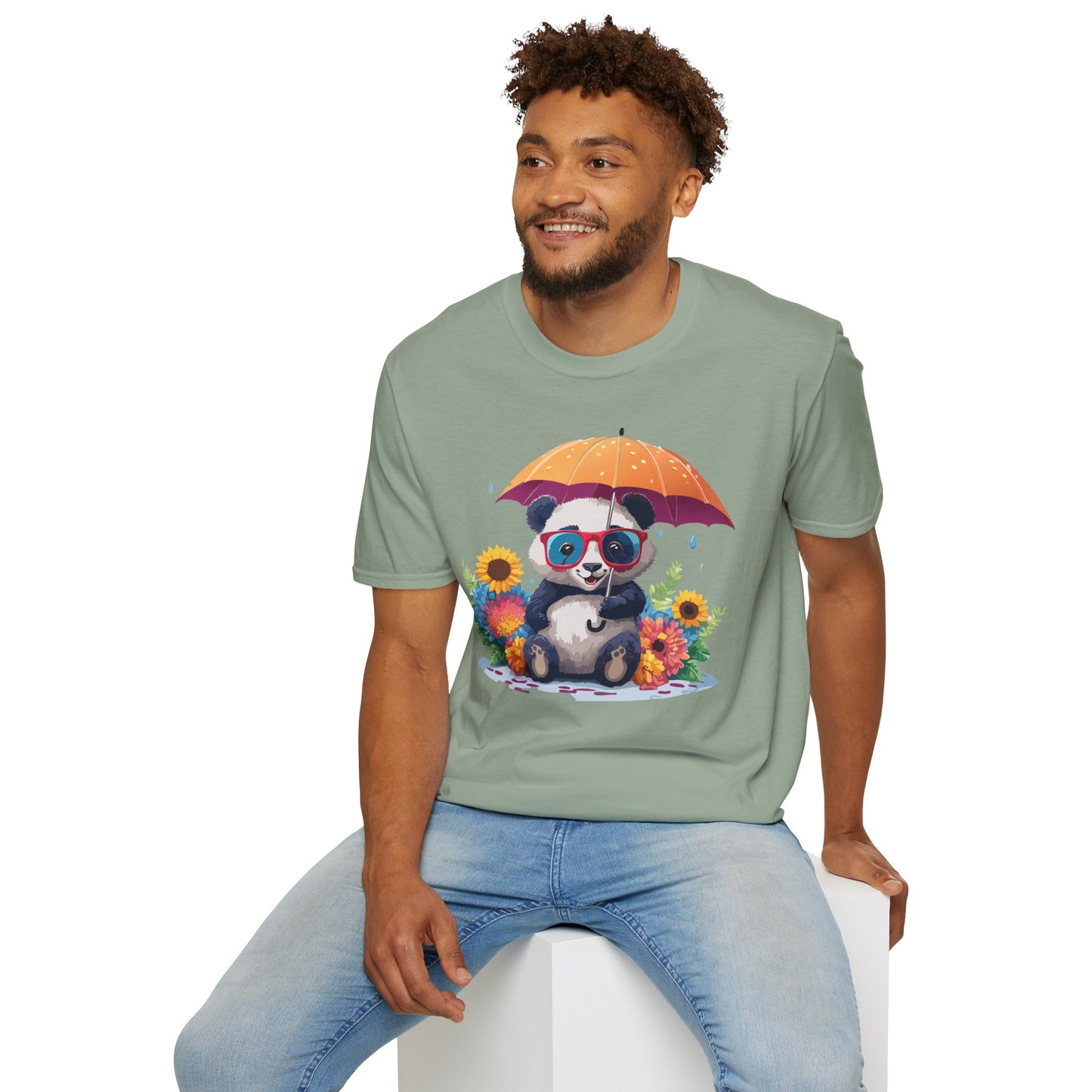 Panda Shirt, T Shirt with Panda, Animal Shirt, Tee Shirt with Animals