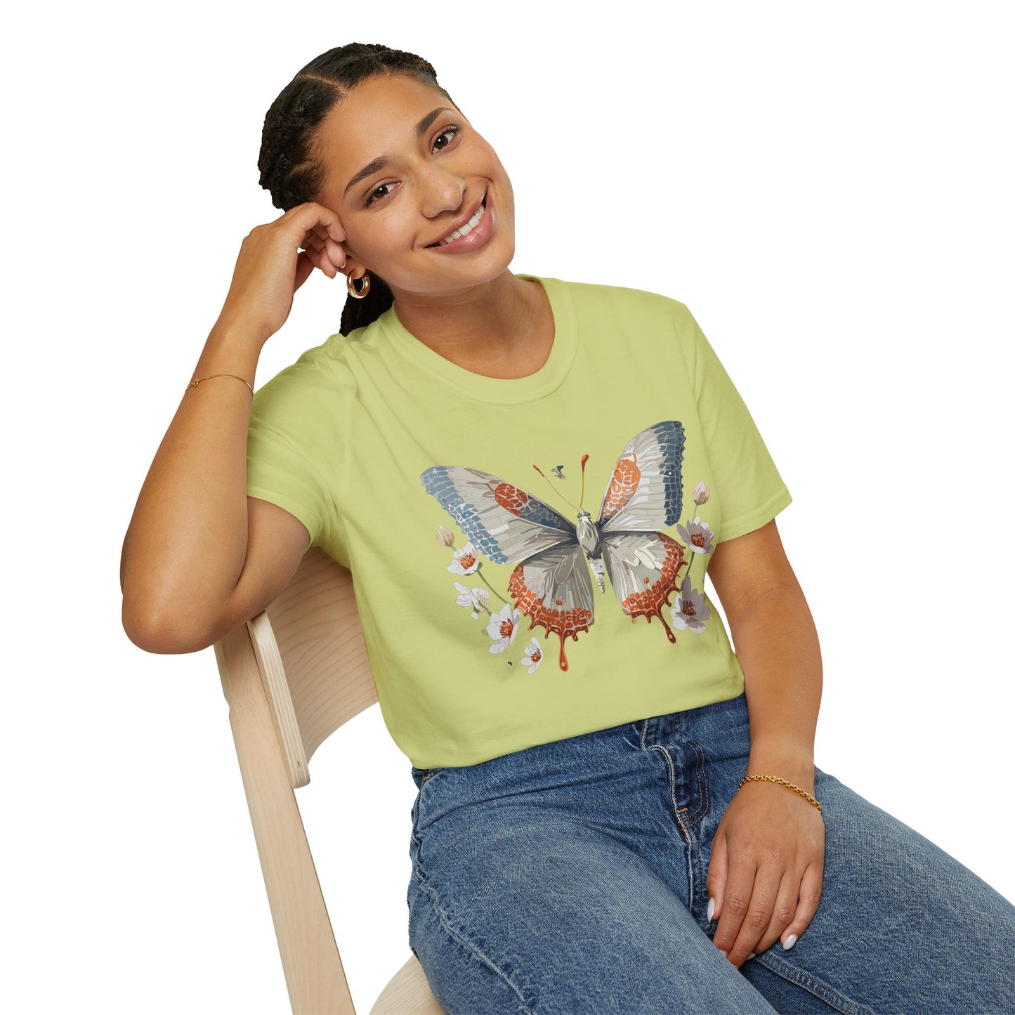 Butterfly Shirt, T Shirt with Butterfly, Monarch Shirt