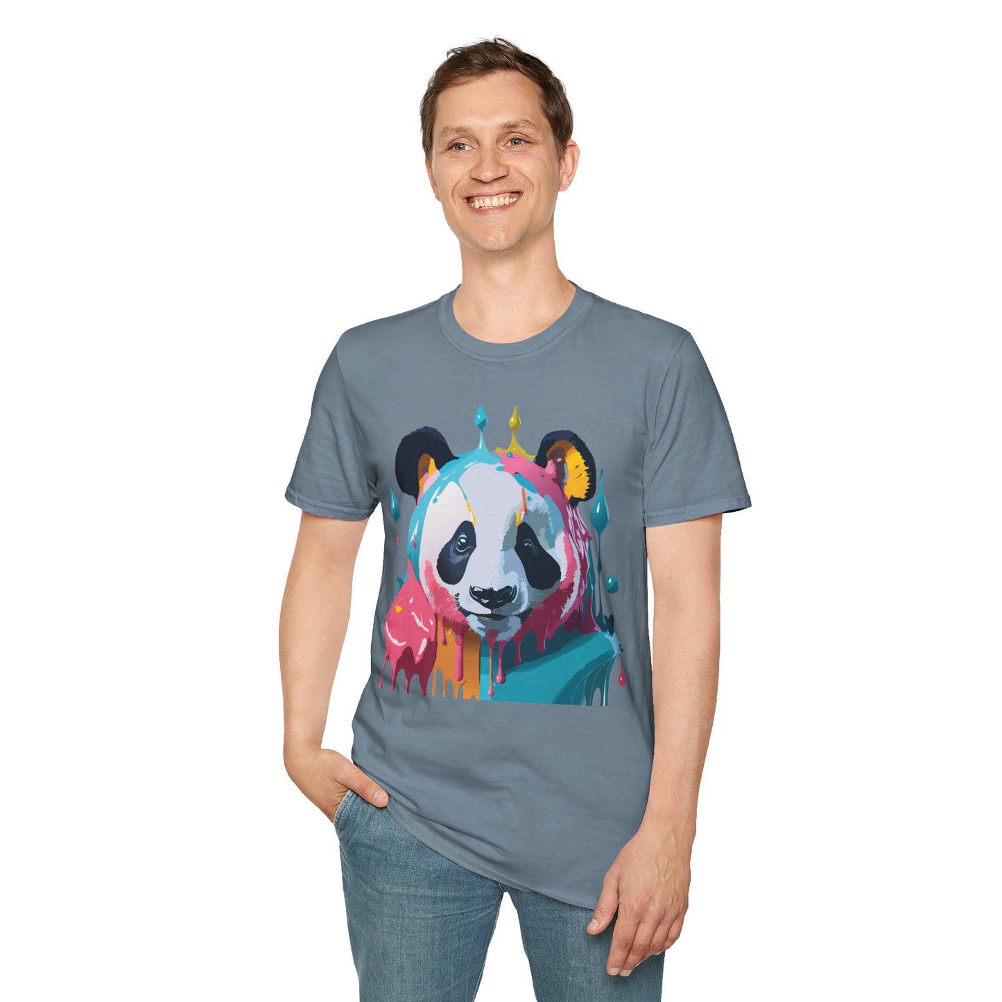 Panda Shirt, T Shirt with Panda, Animal Shirt, Tee Shirt with Animals