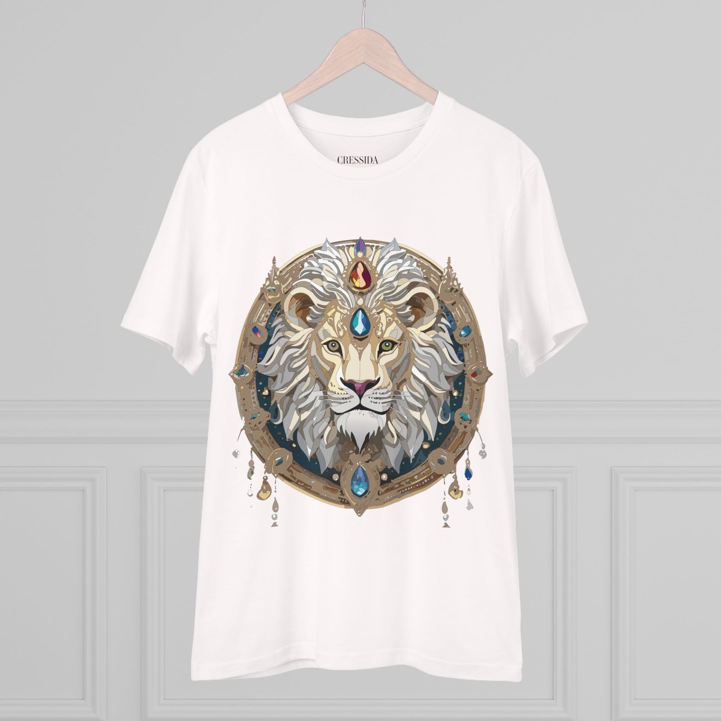 Organic T-shirt with Animals - Lion