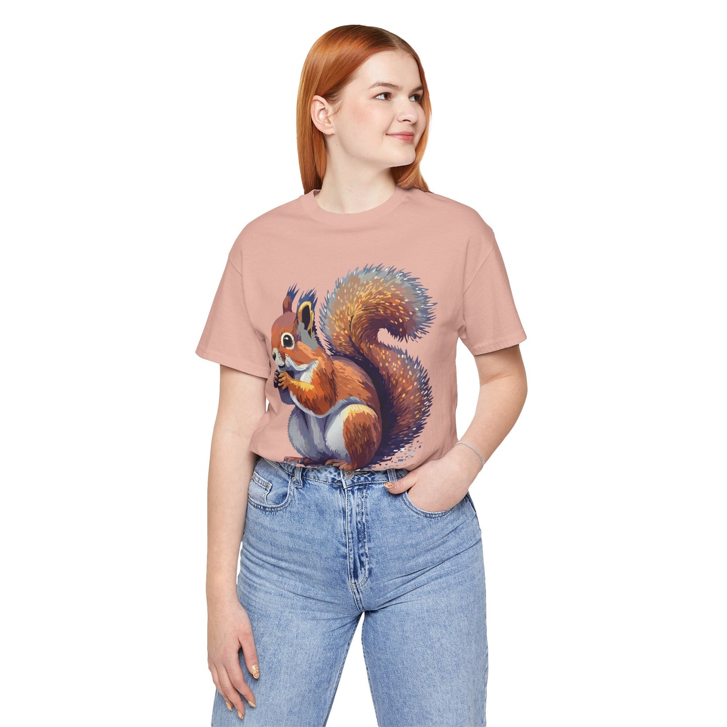 Unisex Animal Shirt, Tee Shirt with Animals, Art Design Tee Shirt, Wild Animals Shirt