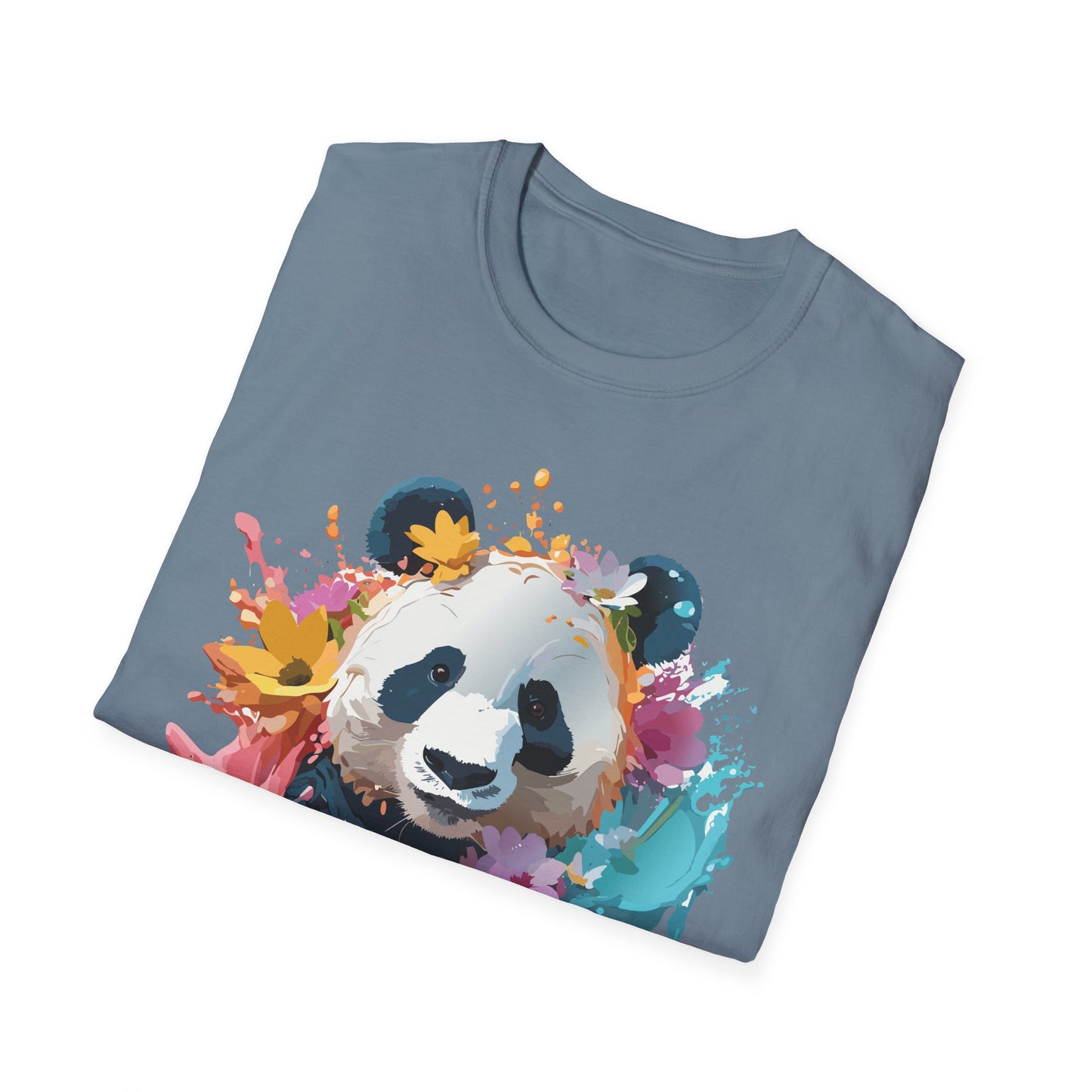 Panda Shirt, T Shirt with Panda, Animal Shirt, Tee Shirt with Animals