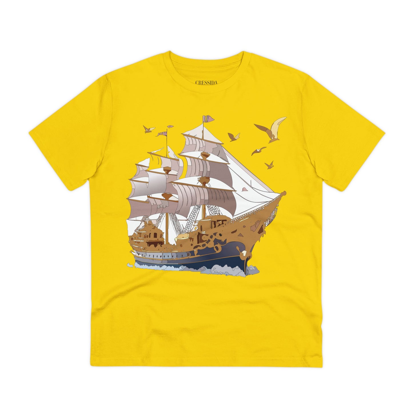 Organic T-shirt with Ship