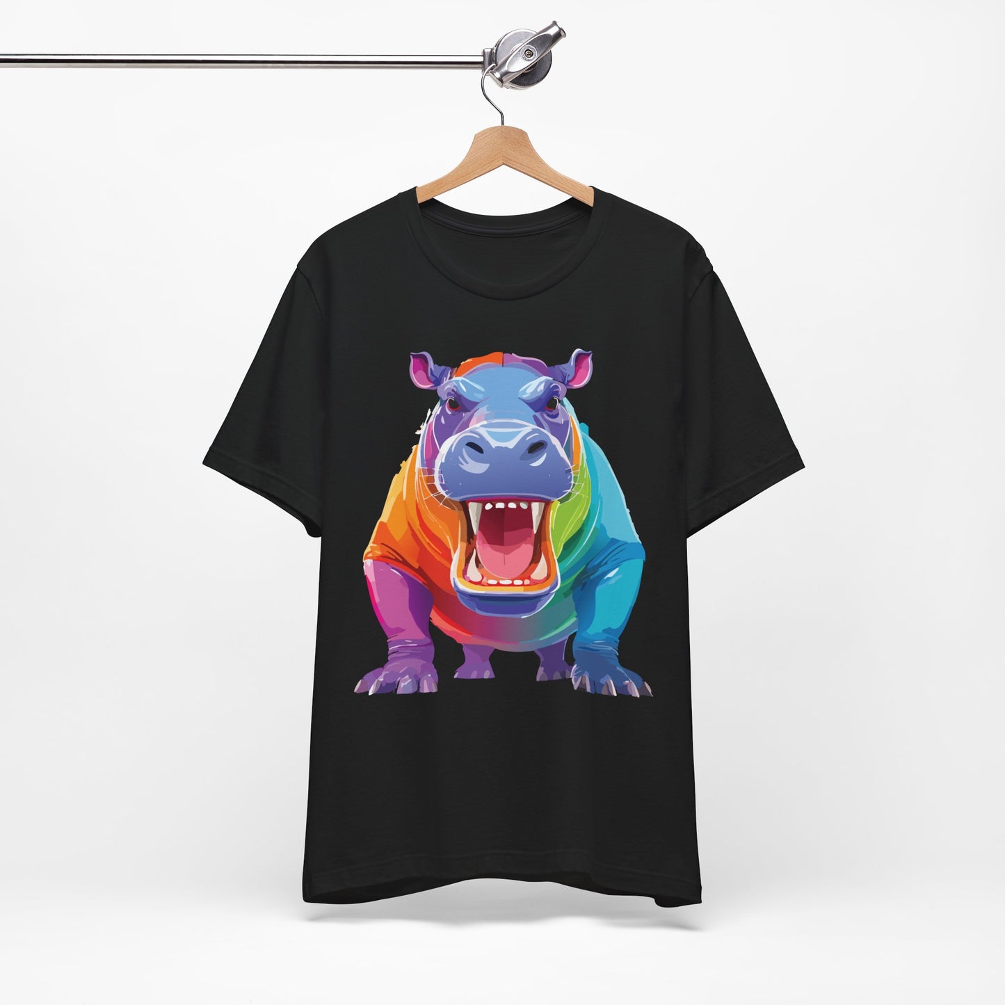 Unisex Animal Shirt, Tee Shirt with Animals, Art Design Tee Shirt, Wild Animals Shirt