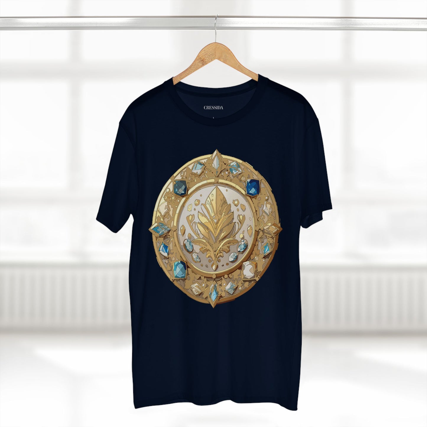 Medallion Shirt, Shirt with Medallion, Tee Shirt with Medal