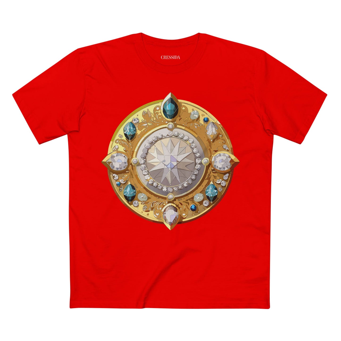 Medallion Shirt, Shirt with Medallion, Tee Shirt with Medal