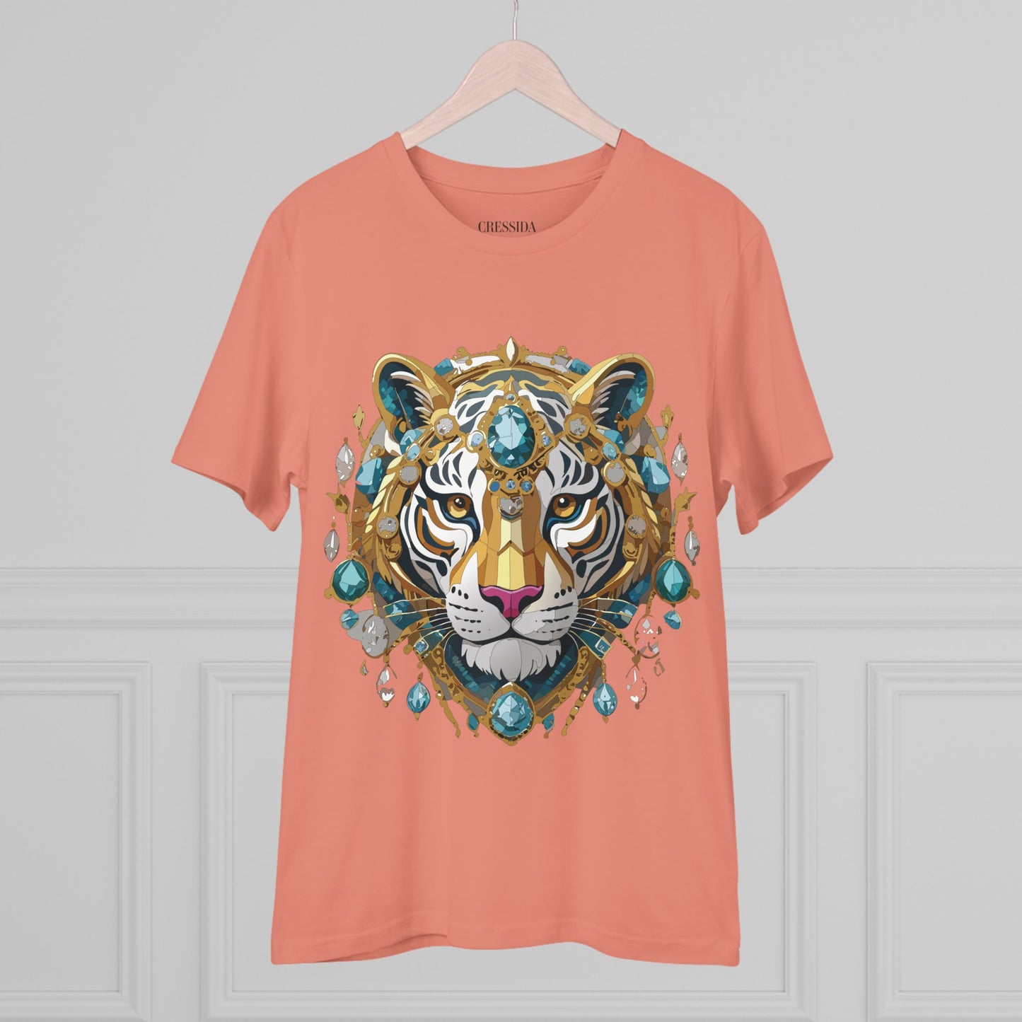 Organic T-shirt with Animals - Tiger