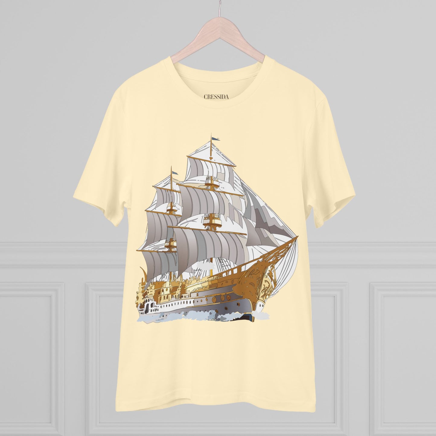 Organic T-shirt with Ship