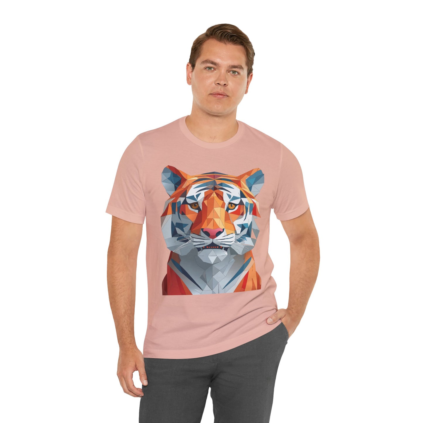 Unisex Animal Shirt, Tee Shirt with Animals, Art Design Tee Shirt, Wild Animals Shirt