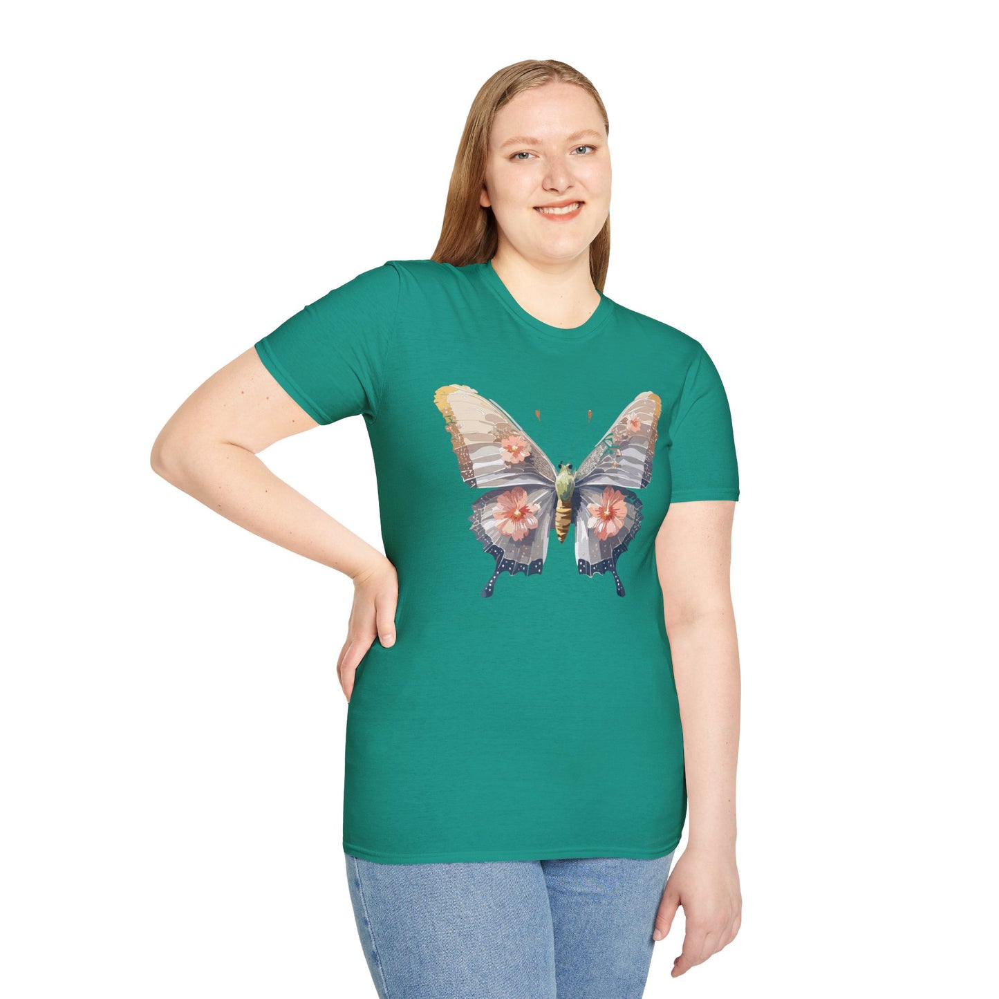Butterfly Shirt, T Shirt with Butterfly, Monarch Shirt