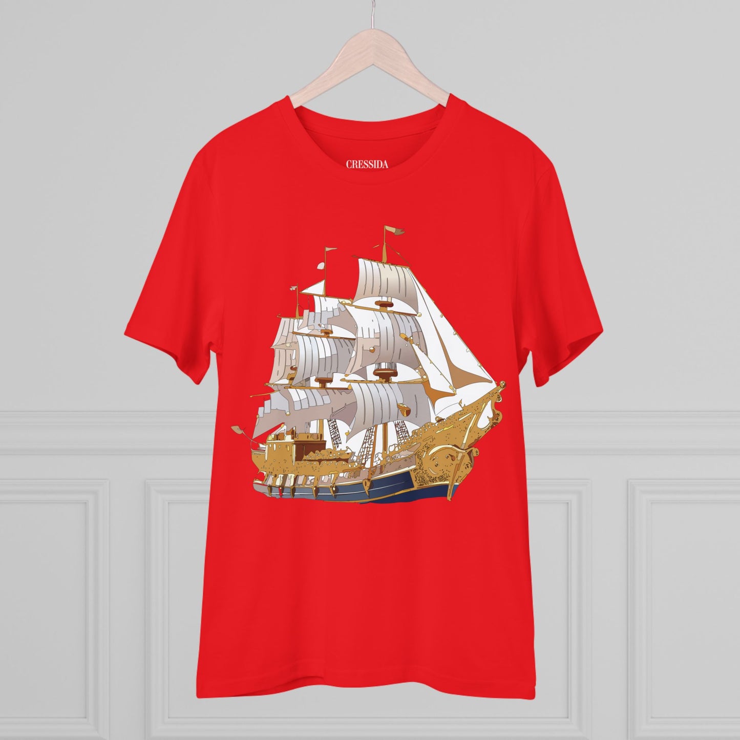 Organic T-shirt with Ship