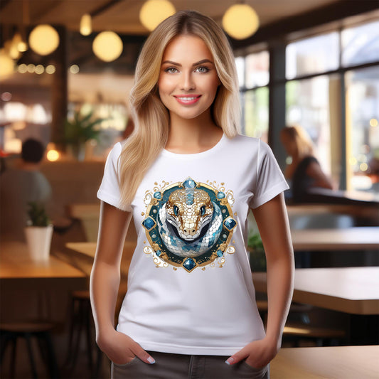 Animal Shirt, Shirt with Animals, Tee Shirt with Antique Animal Medallion