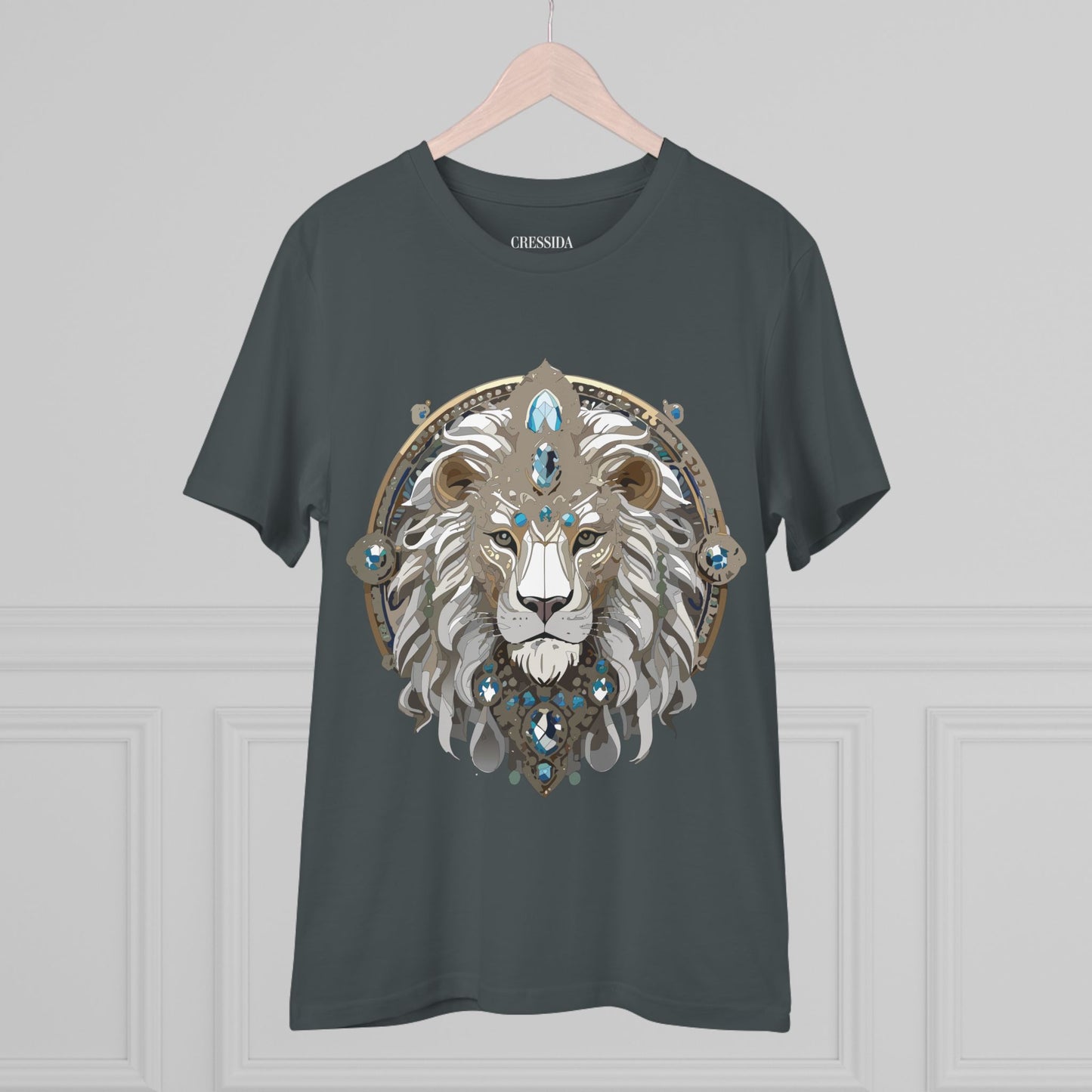 Organic T-shirt with Animals - Lion