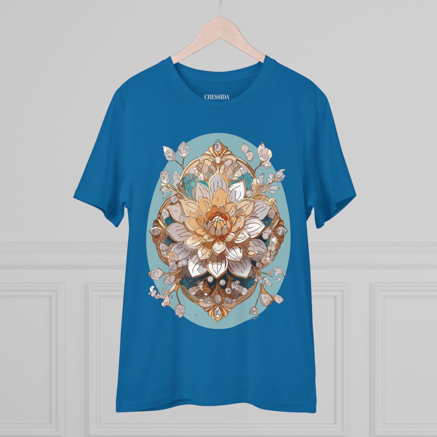 Organic T-shirt with Flower