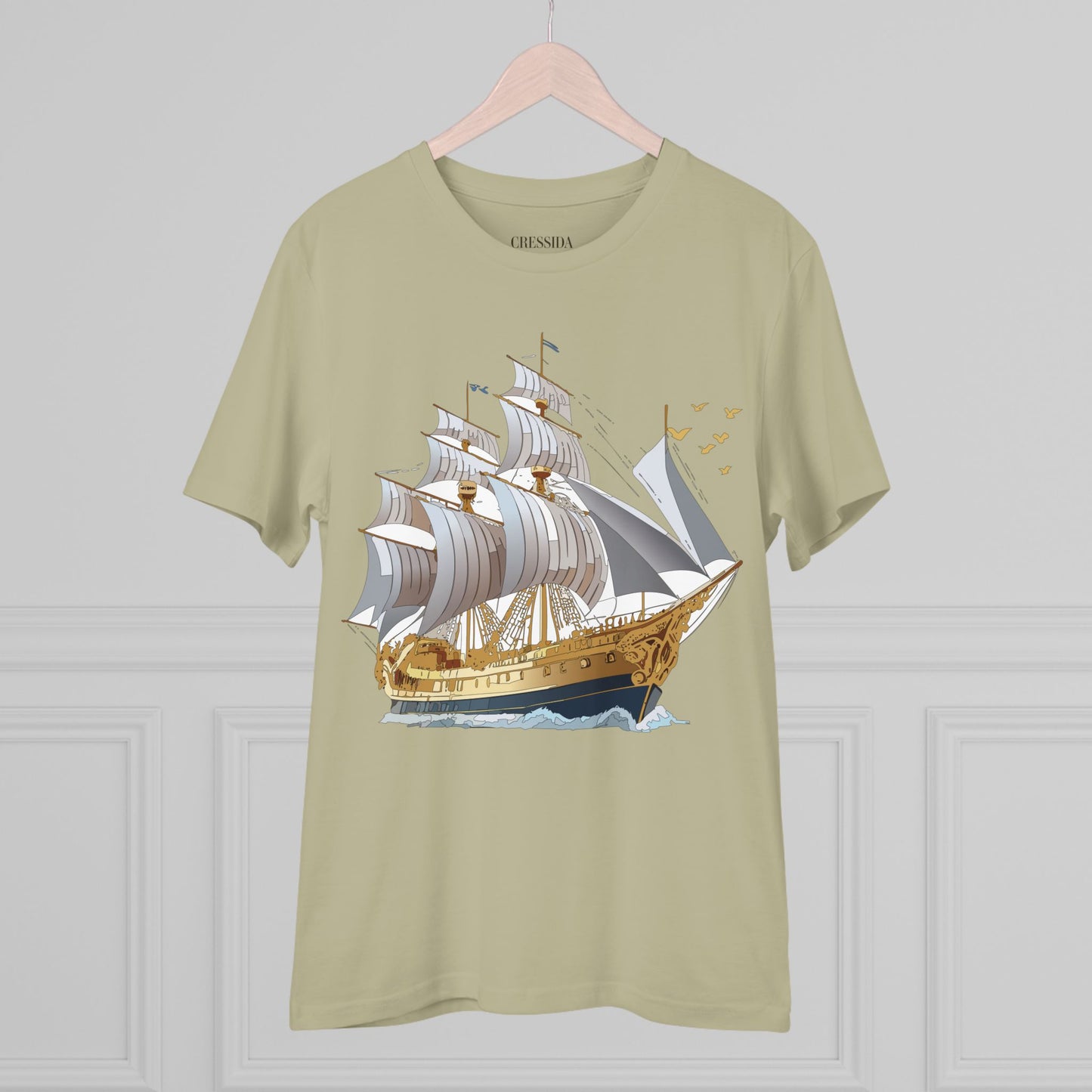 Organic T-shirt with Ship