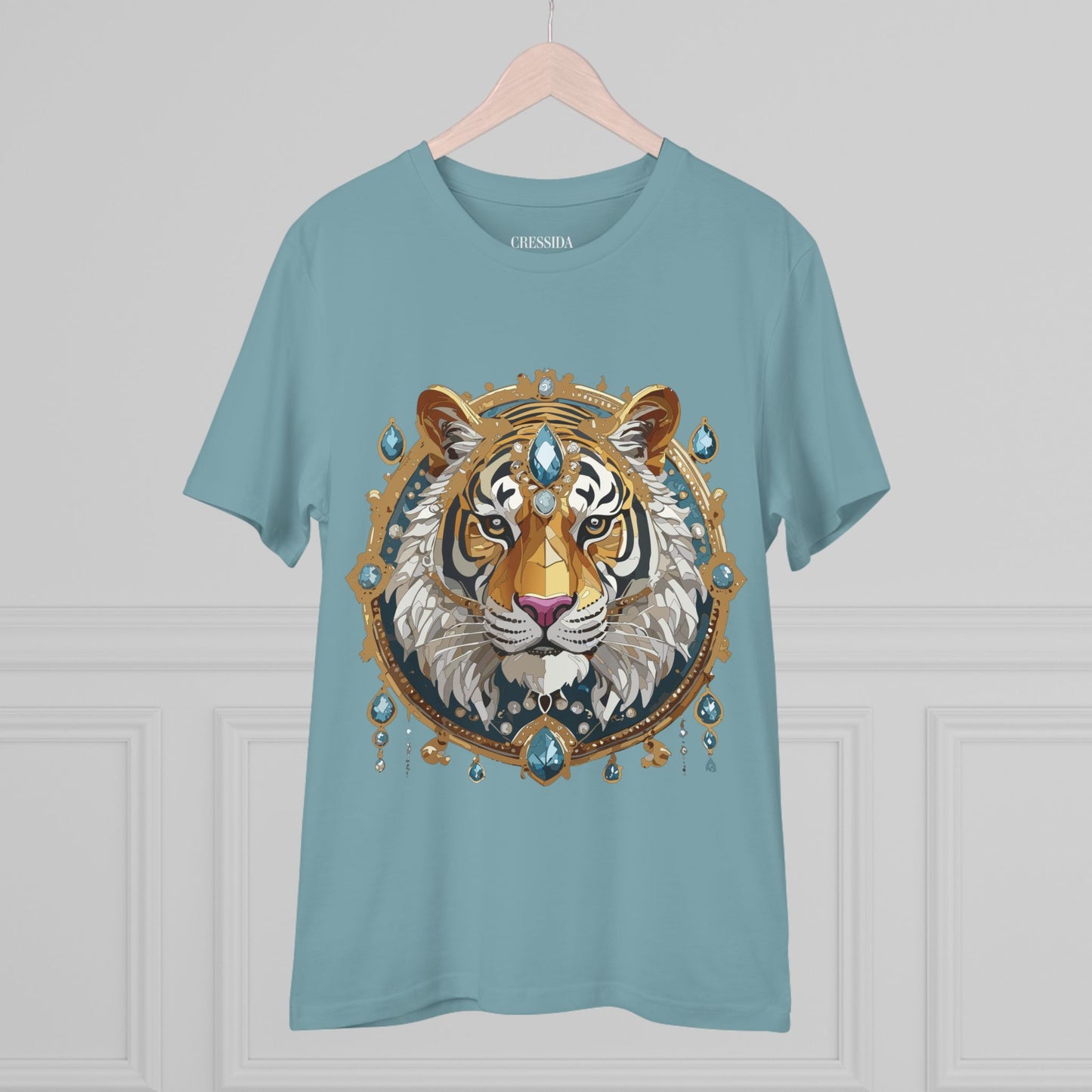 Organic T-shirt with Animals - Tiger