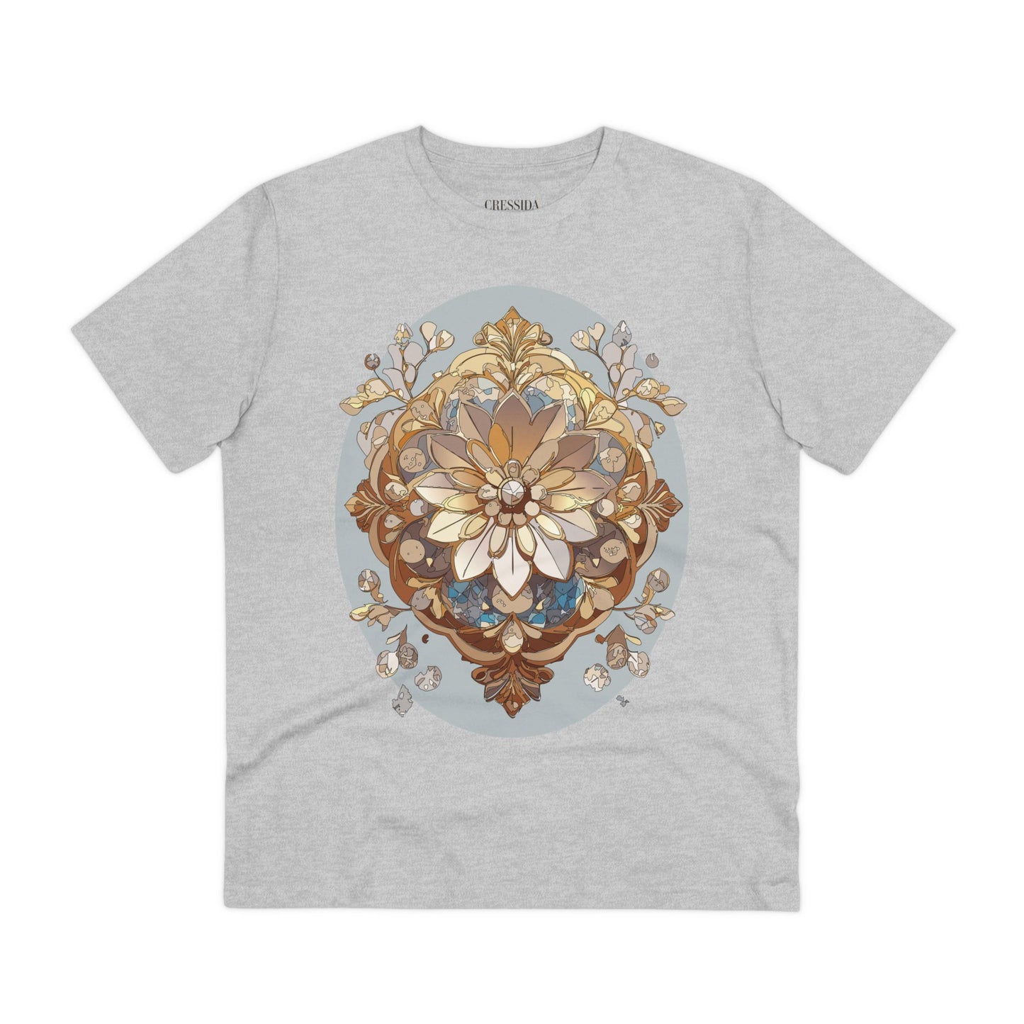 Organic T-shirt with Flower