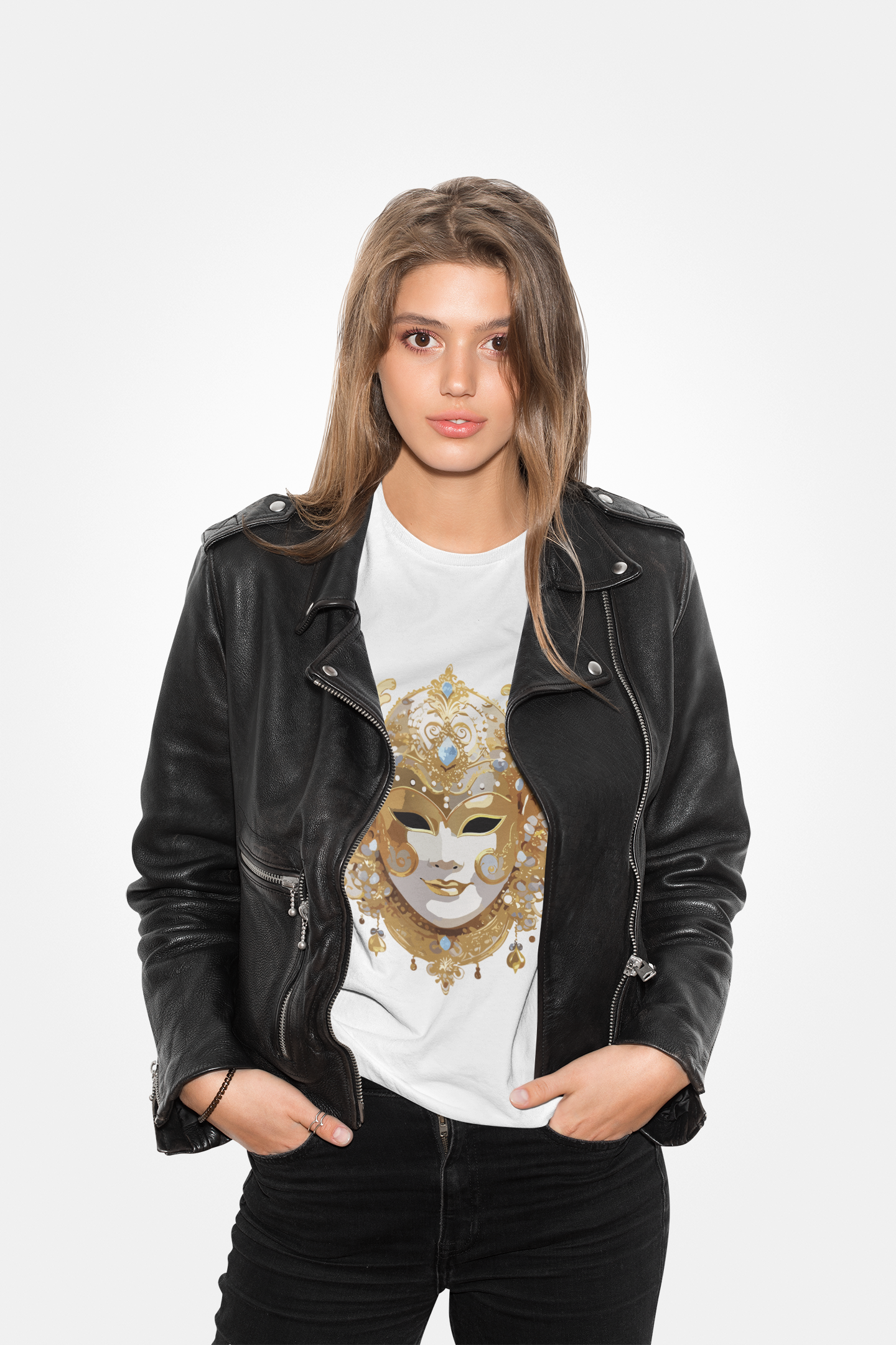 Mask Shirt, Shirt with Mask