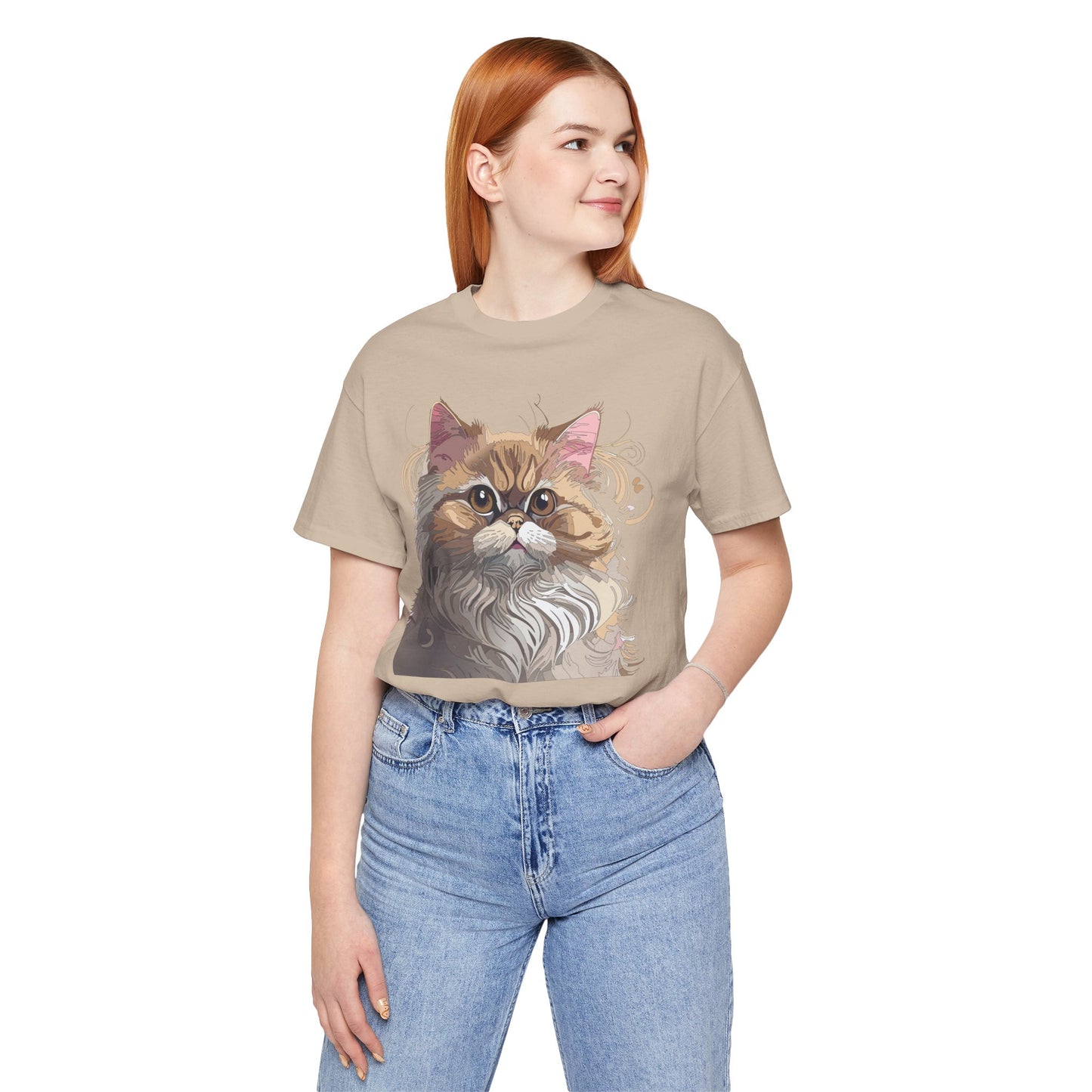 Unisex Animal Shirt, Tee Shirt with Animals, Art Design Tee Shirt, Wild Animals Shirt
