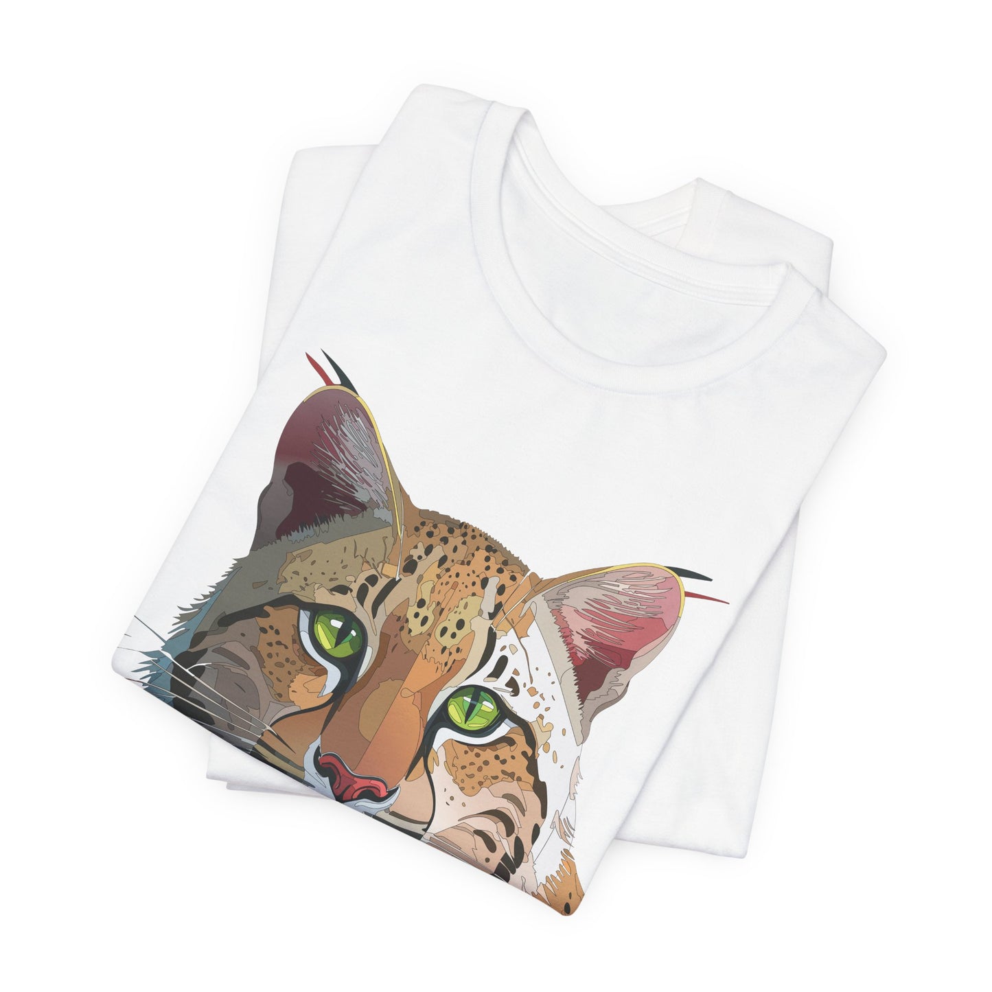 Unisex Animal Shirt, Tee Shirt with Animals, Art Design Tee Shirt, Wild Animals Shirt