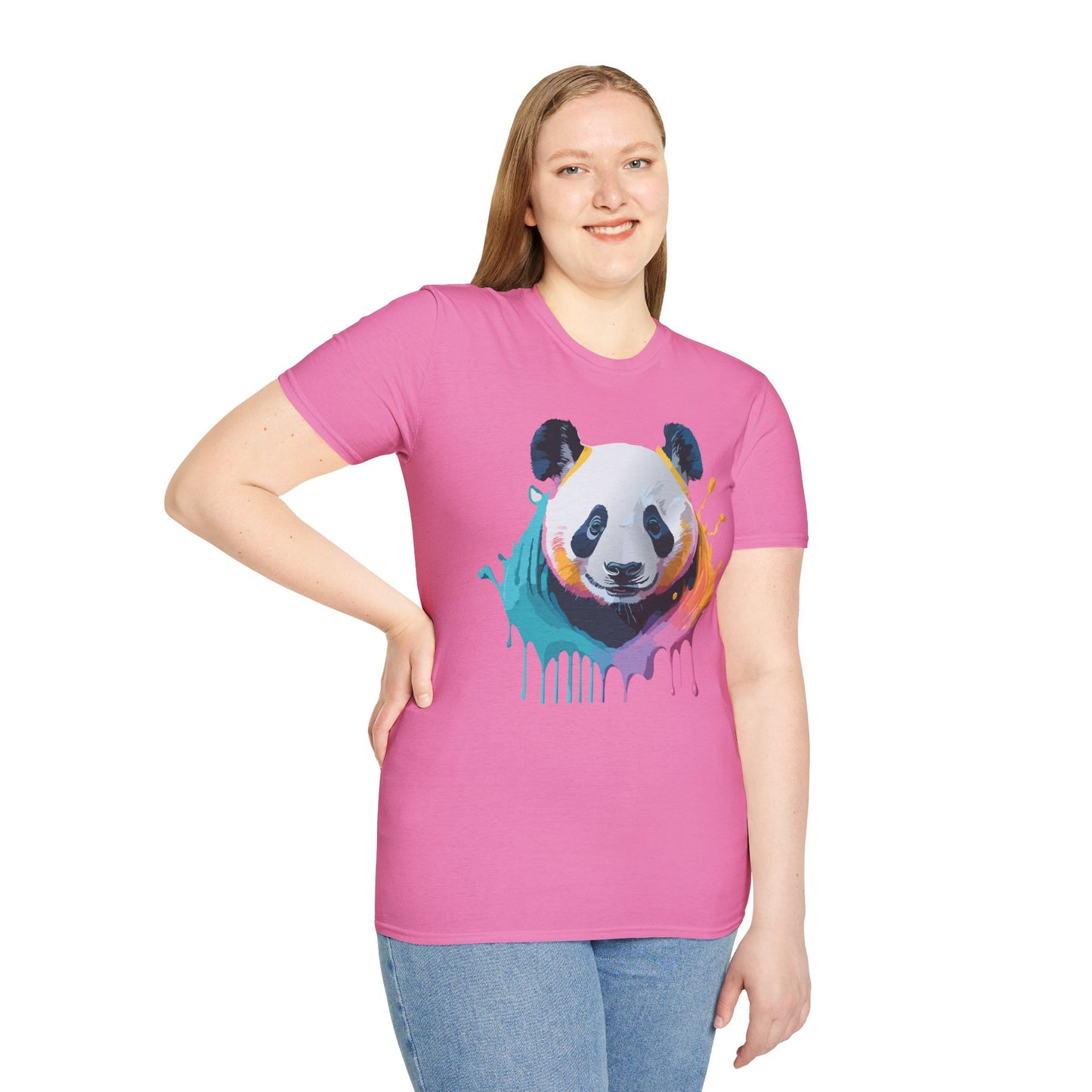 Panda Shirt, T Shirt with Panda, Animal Shirt, Tee Shirt with Animals