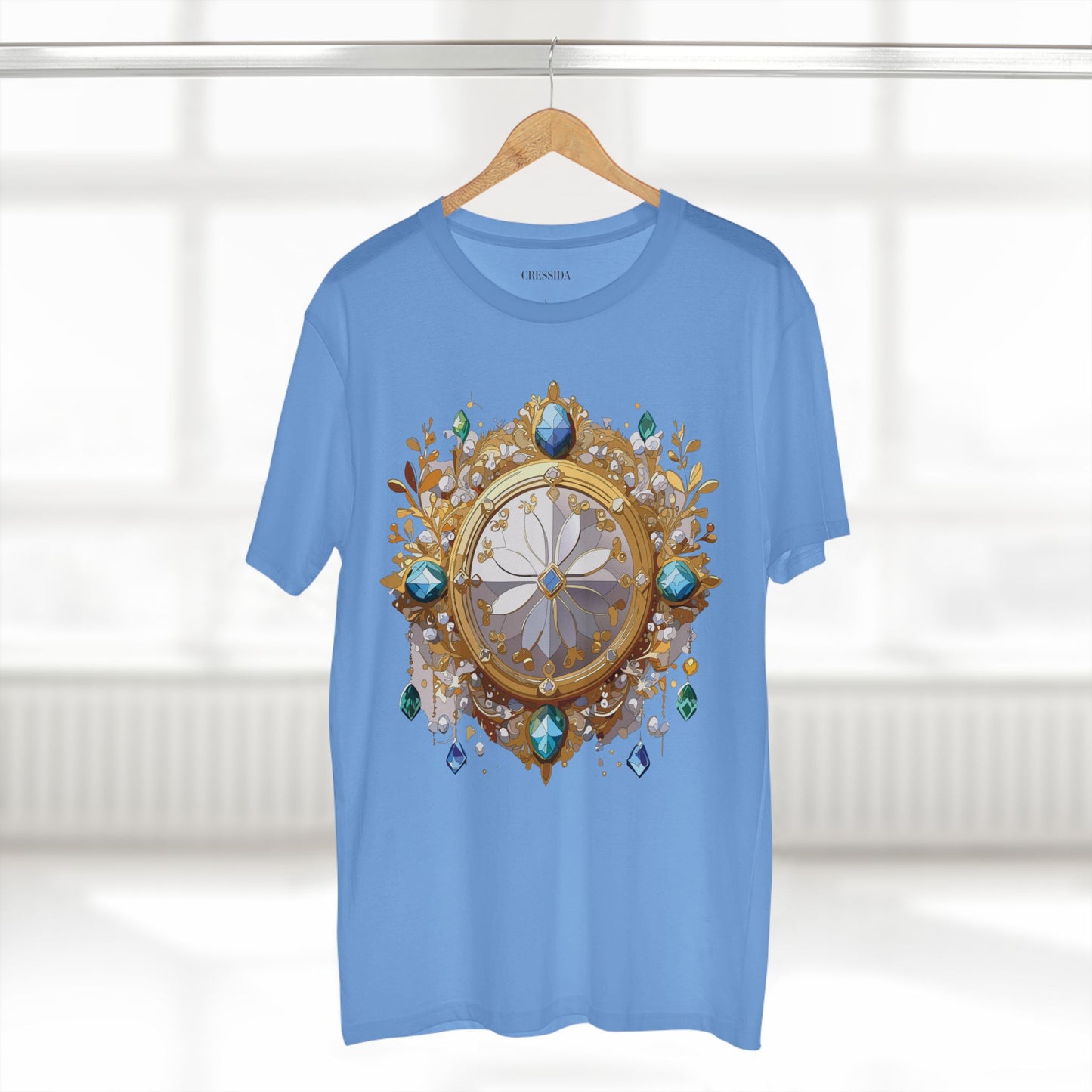 Medallion Shirt, Shirt with Medallion, Tee Shirt with Medal