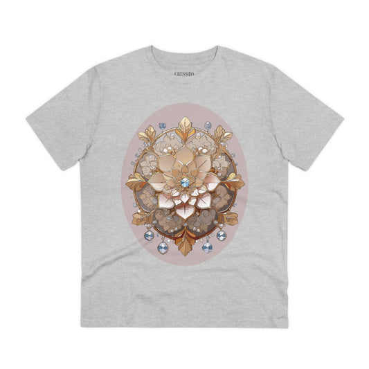 Organic T-shirt with Flower