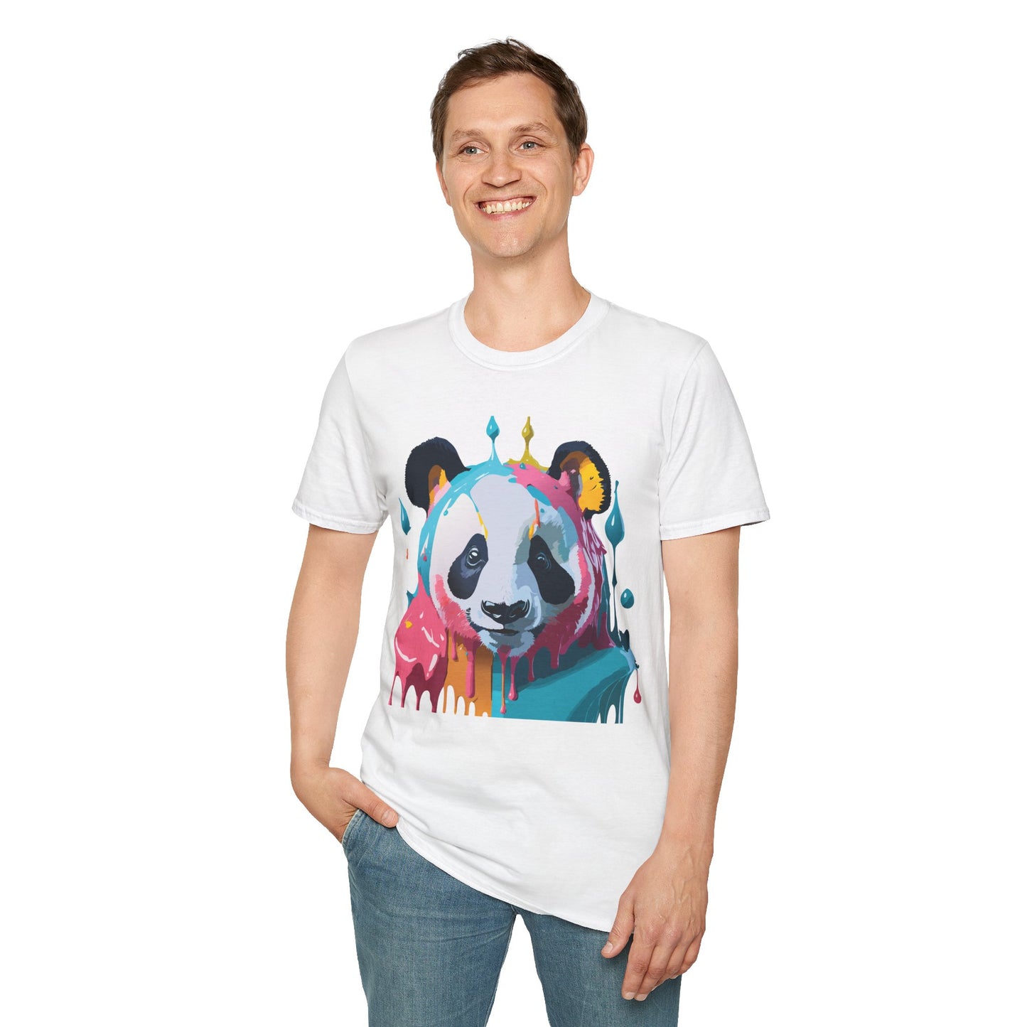 Panda Shirt, T Shirt with Panda, Animal Shirt, Tee Shirt with Animals