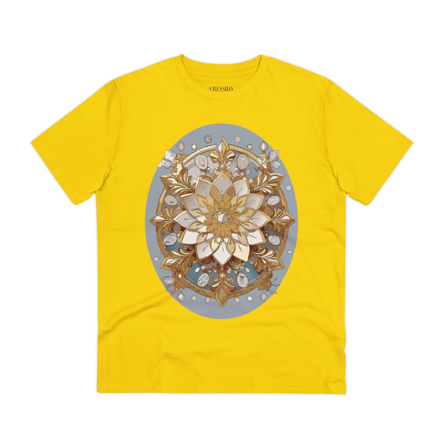 Organic T-shirt with Flower