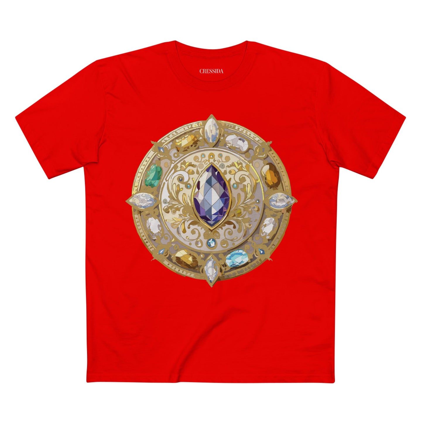 Medallion Shirt, Shirt with Medallion, Tee Shirt with Medal