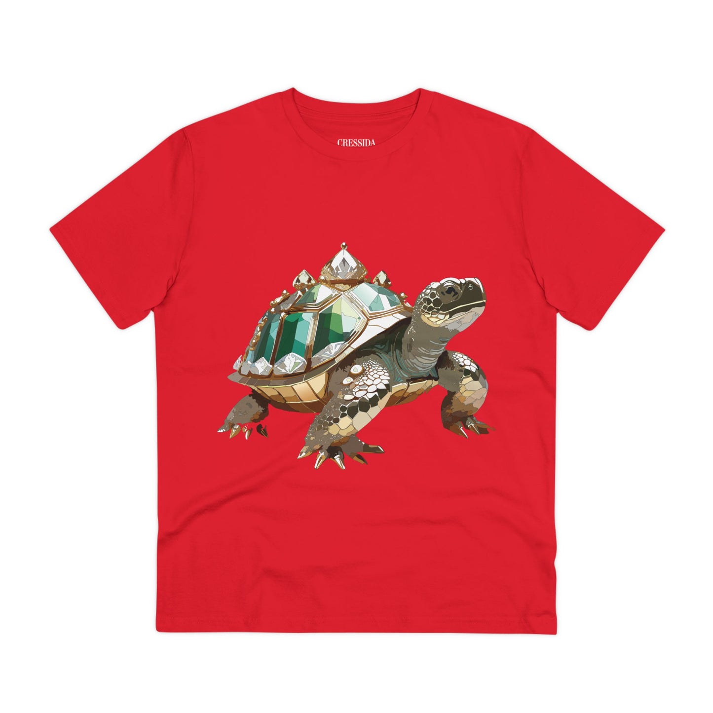 Organic T-shirt with Animals - Turtle