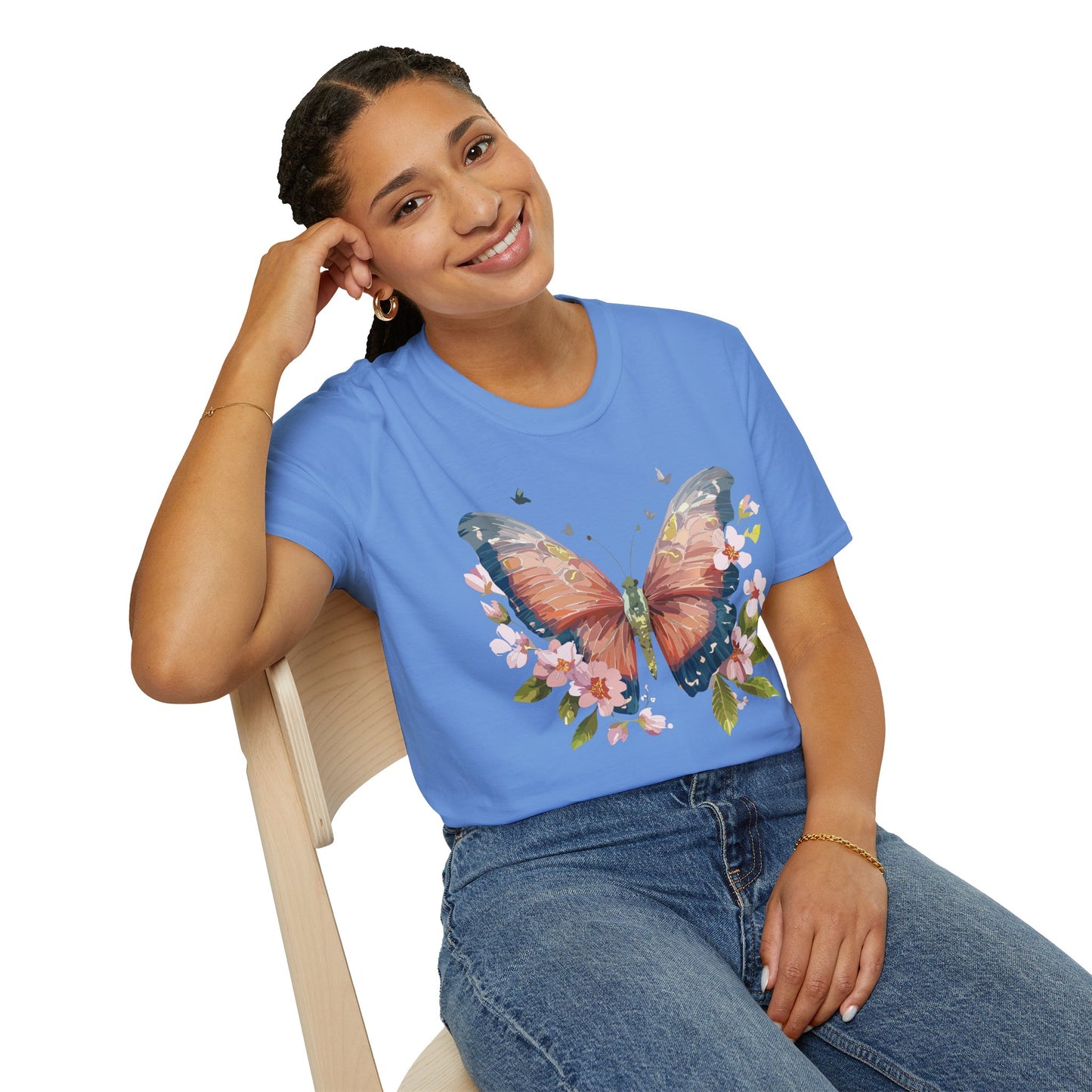 Butterfly Shirt, T Shirt with Butterfly, Monarch Shirt