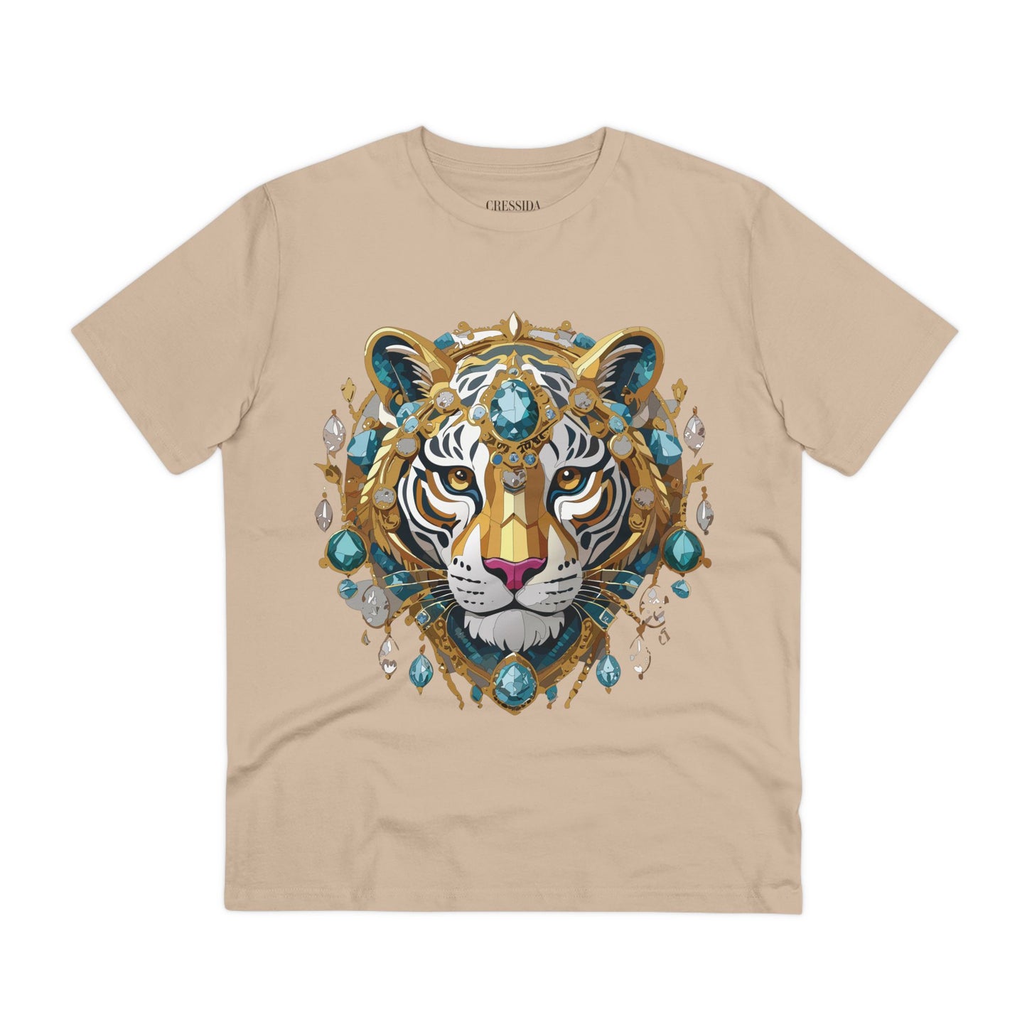 Organic T-shirt with Animals - Tiger