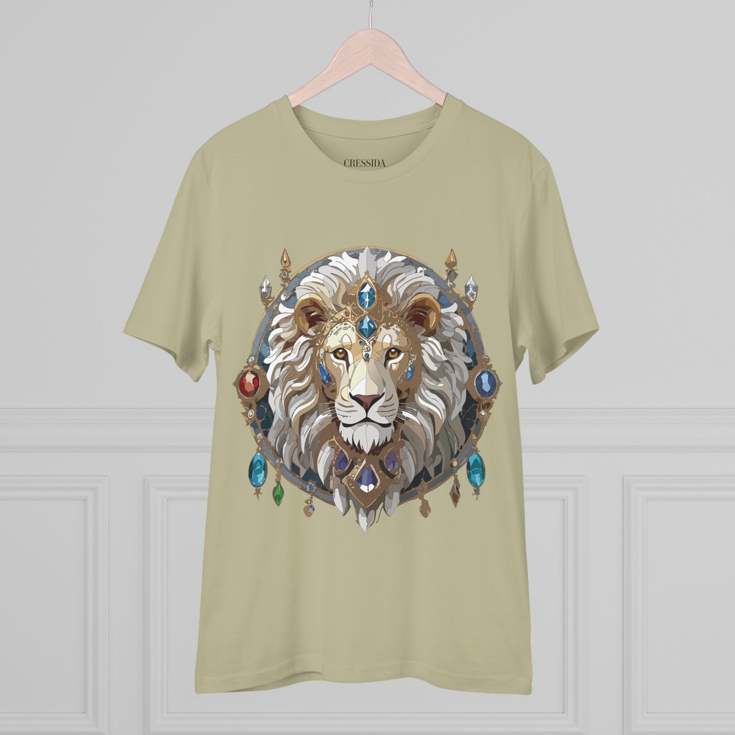 Organic T-shirt with Animals - Lion