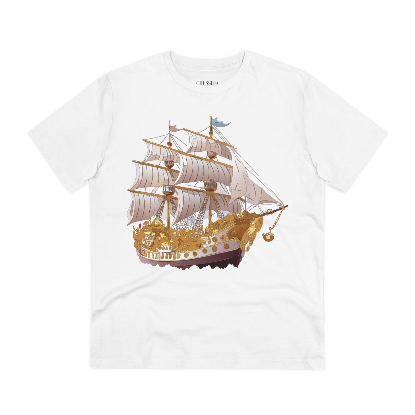 Organic T-shirt with Ship