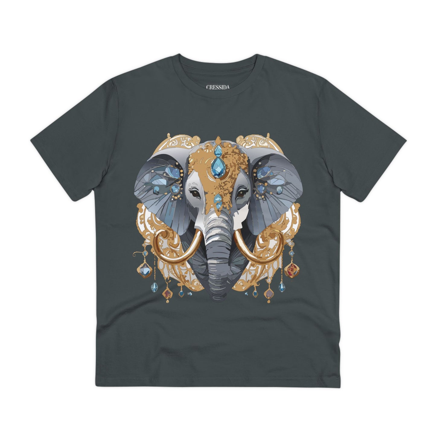 Organic T-shirt with Animals - Elephant