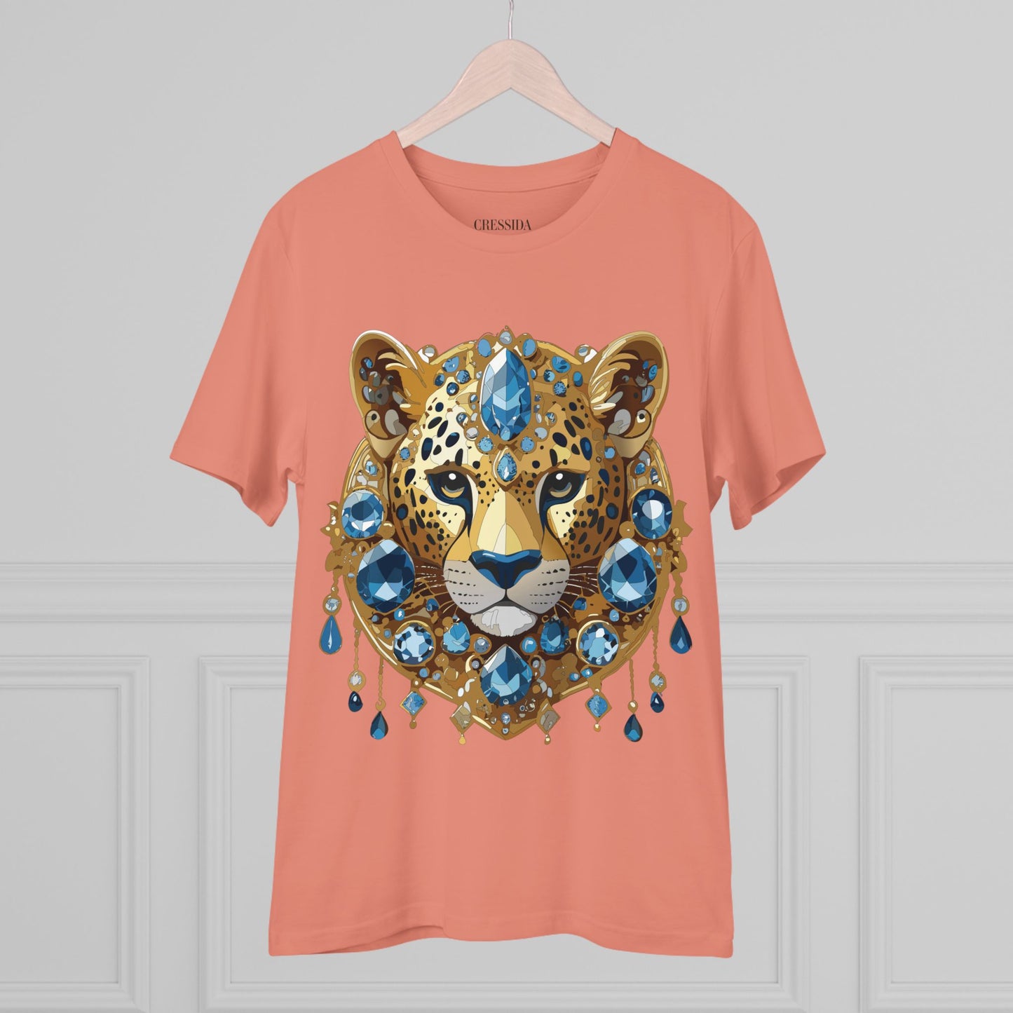 Organic T-shirt with Animals - Cheetah