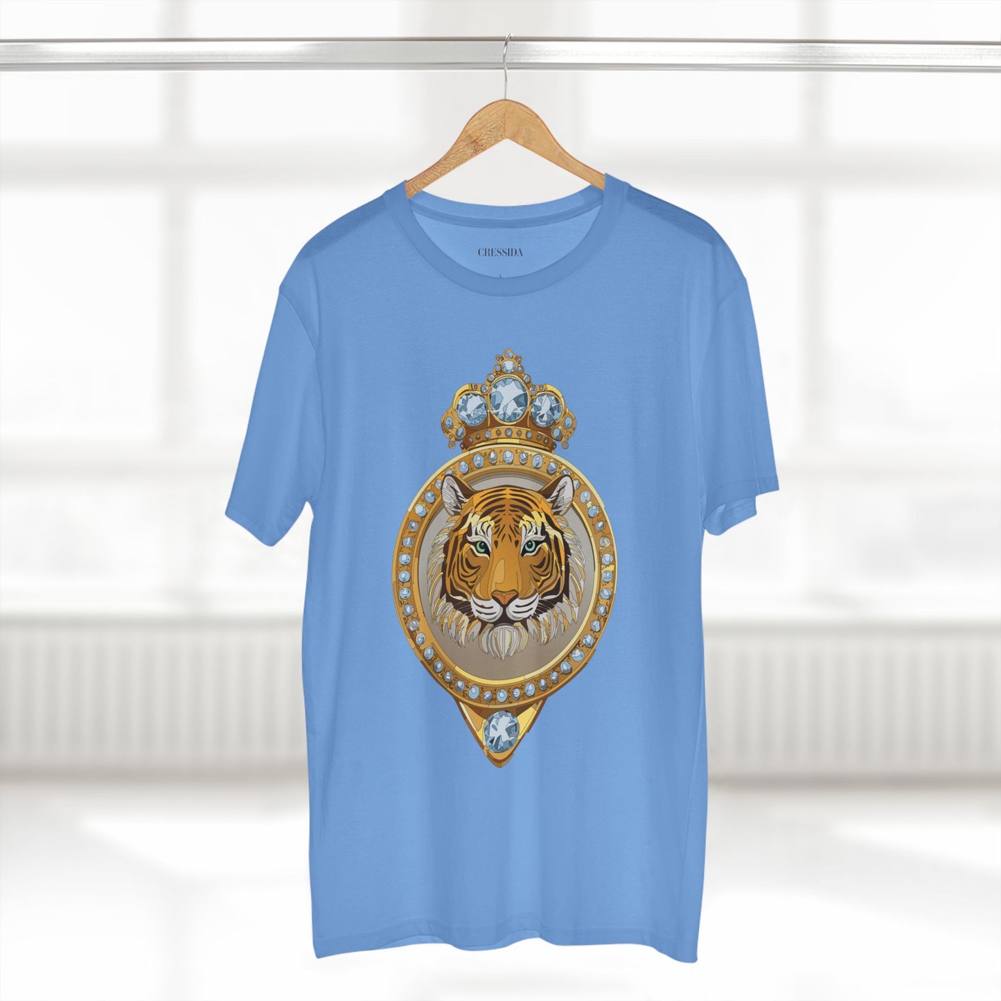Unisex Antique Animal Medallion Premium Cotton Tee Shirt Artwork Edition