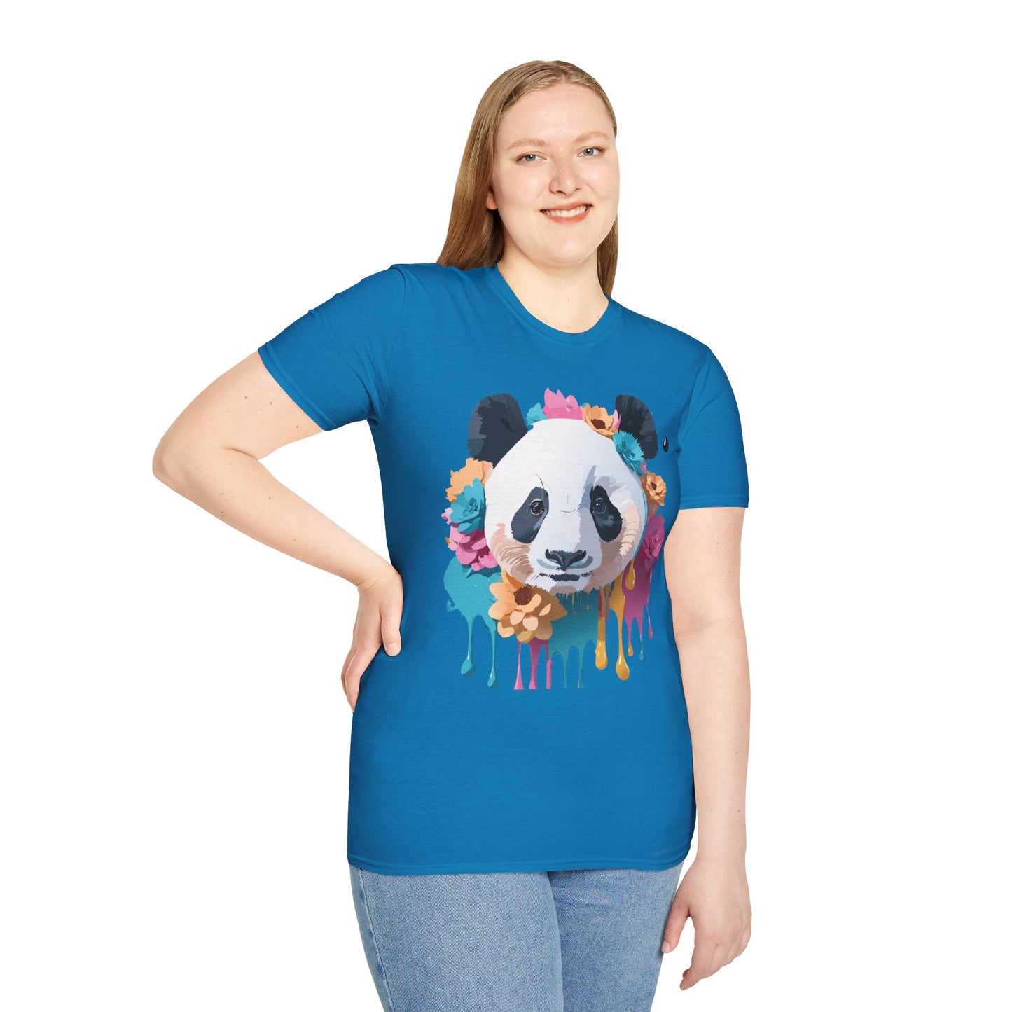 Panda Shirt, T Shirt with Panda, Animal Shirt, Tee Shirt with Animals