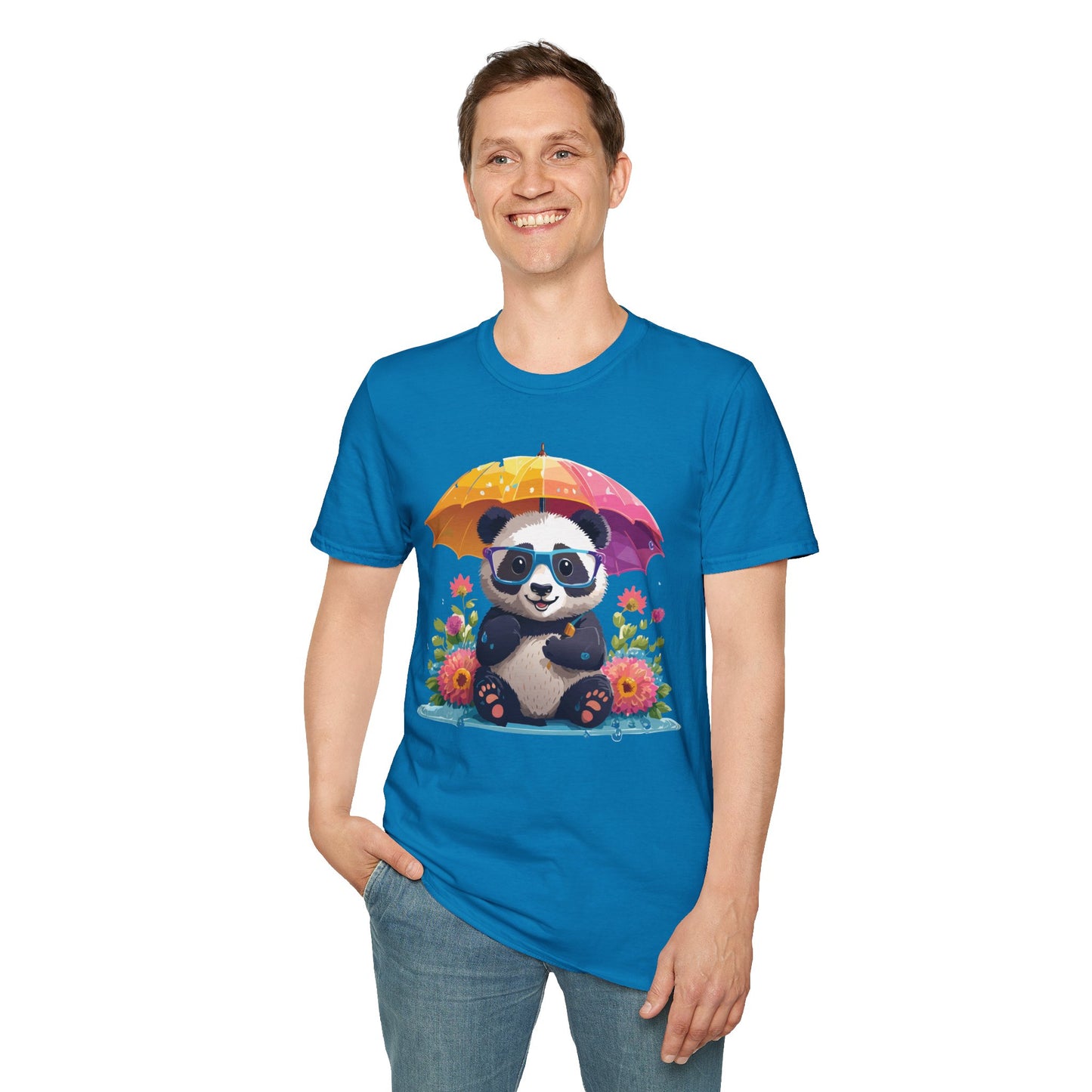 Panda Shirt, T Shirt with Panda, Animal Shirt, Tee Shirt with Animals