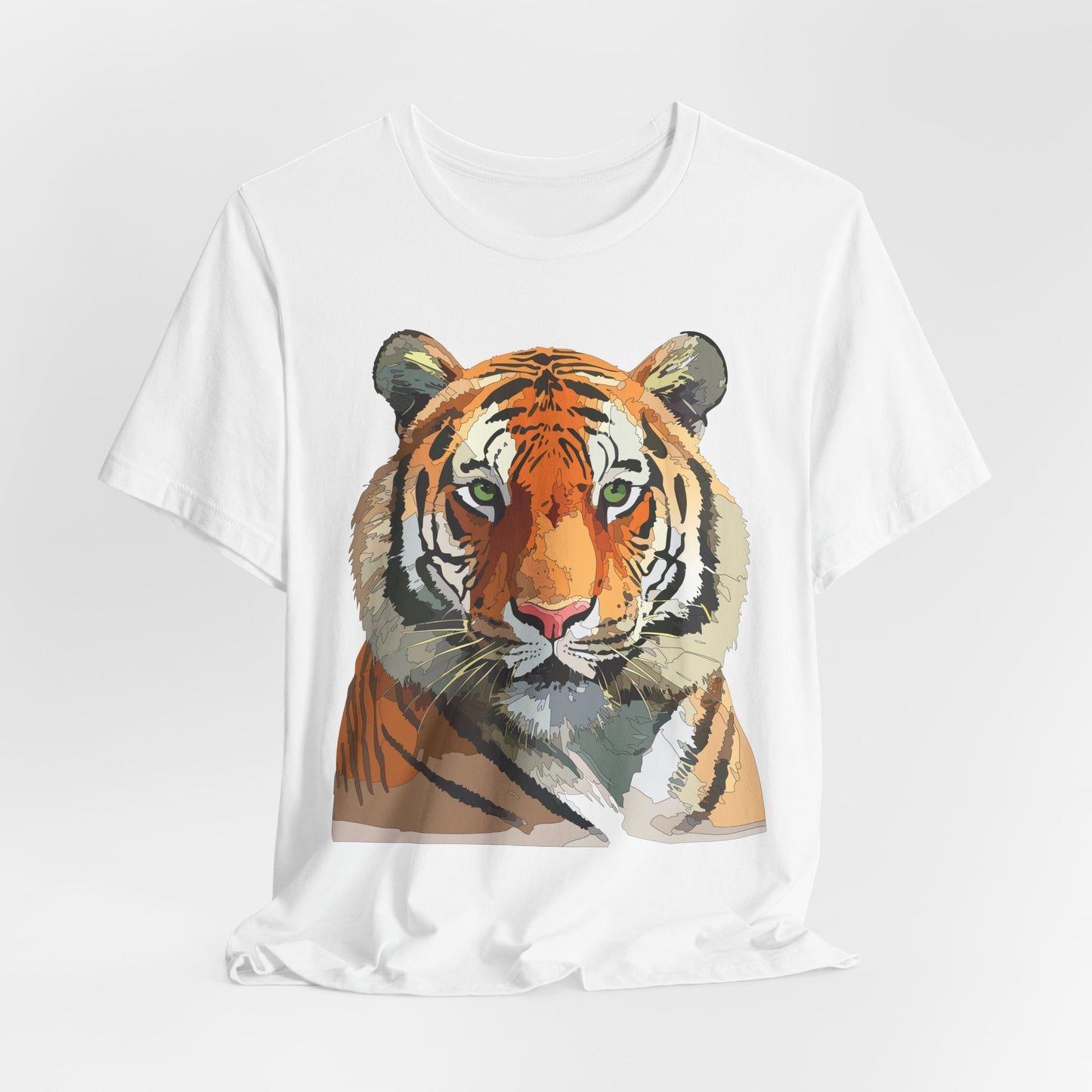 Unisex Animal Shirt, Tee Shirt with Animals, Art Design Tee Shirt, Wild Animals Shirt