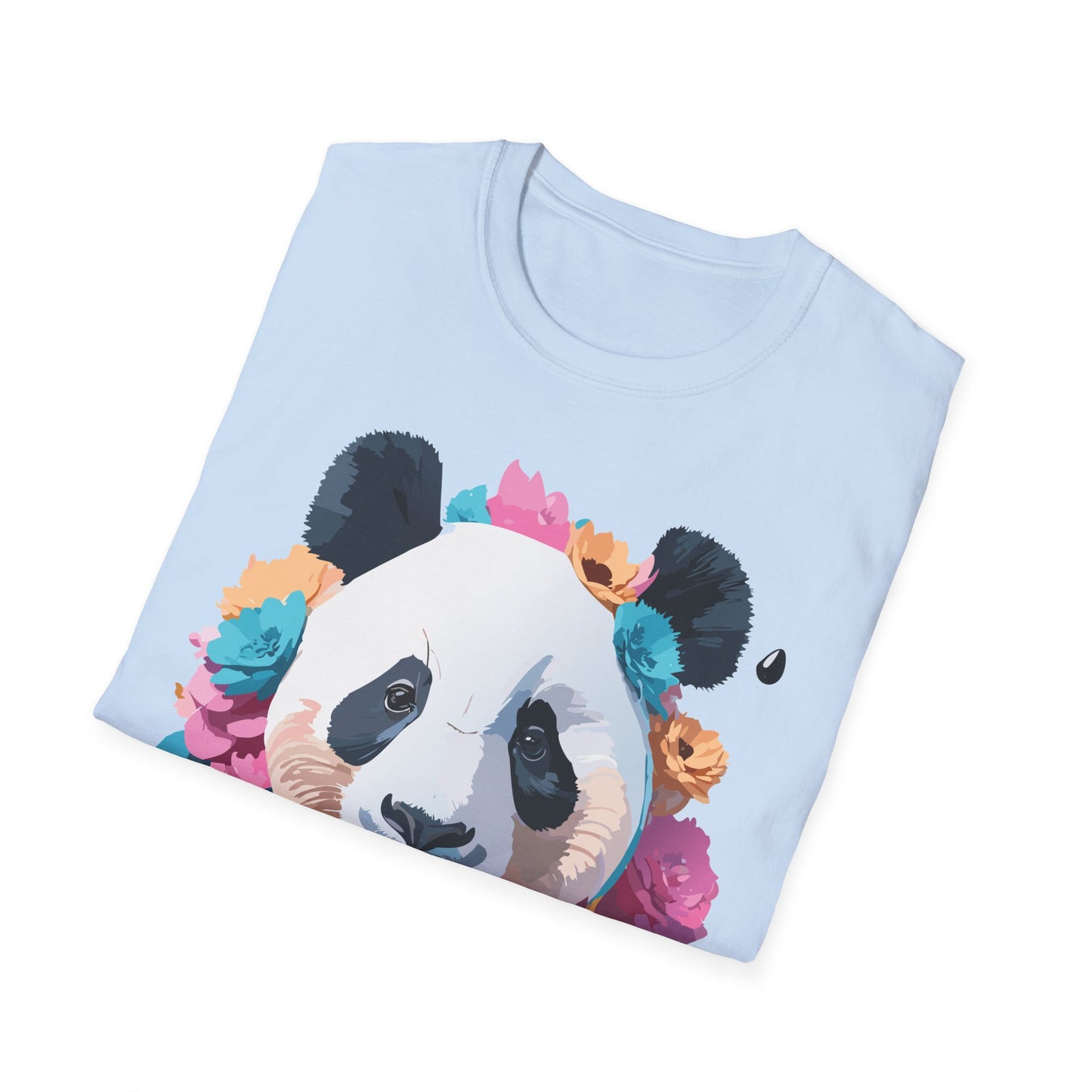 Panda Shirt, T Shirt with Panda, Animal Shirt, Tee Shirt with Animals