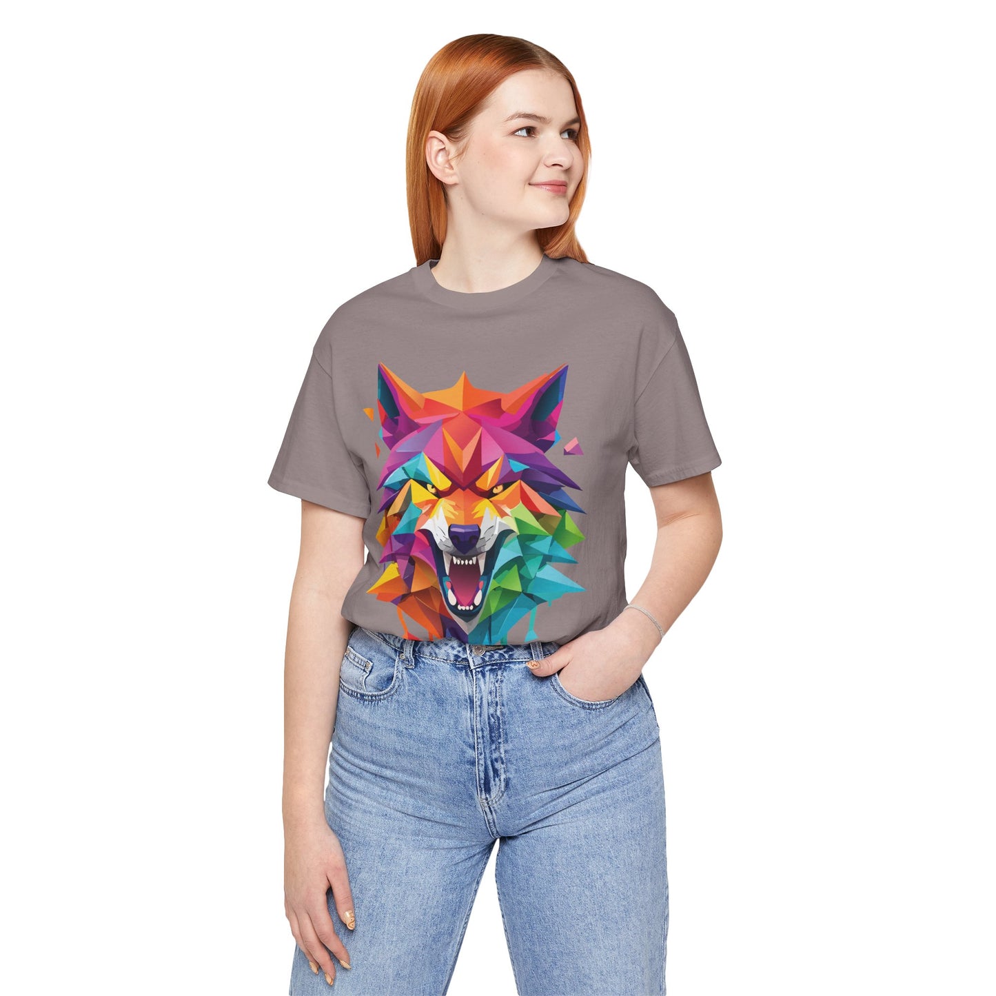 Unisex Animal Shirt, Tee Shirt with Animals, Art Design Tee Shirt, Wild Animals Shirt