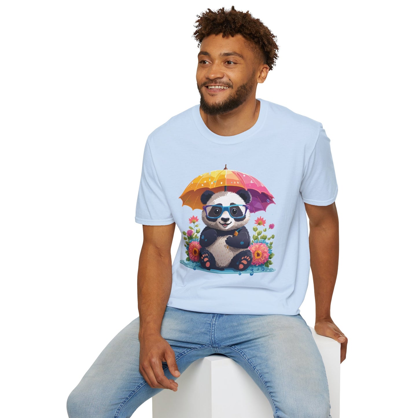 Panda Shirt, T Shirt with Panda, Animal Shirt, Tee Shirt with Animals