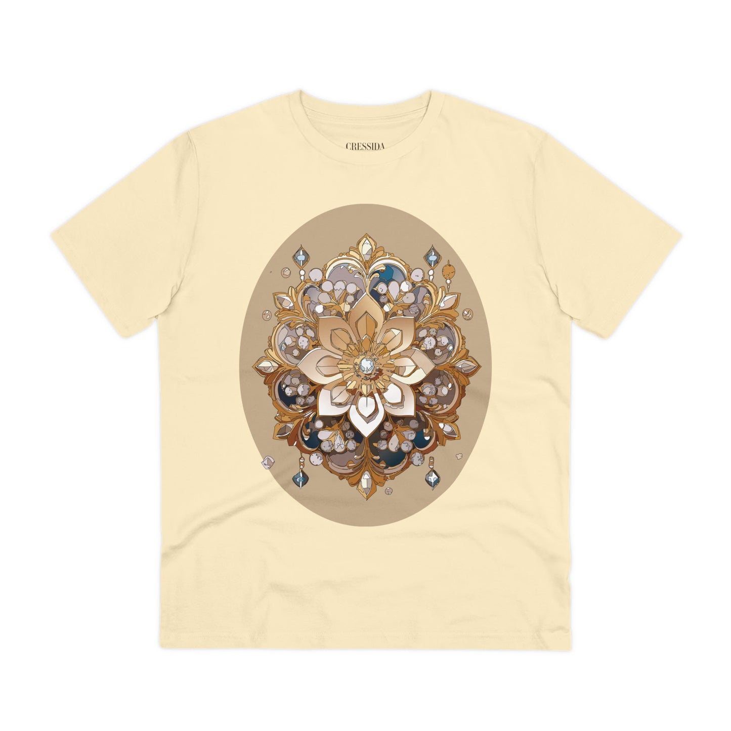 Organic T-shirt with Flower