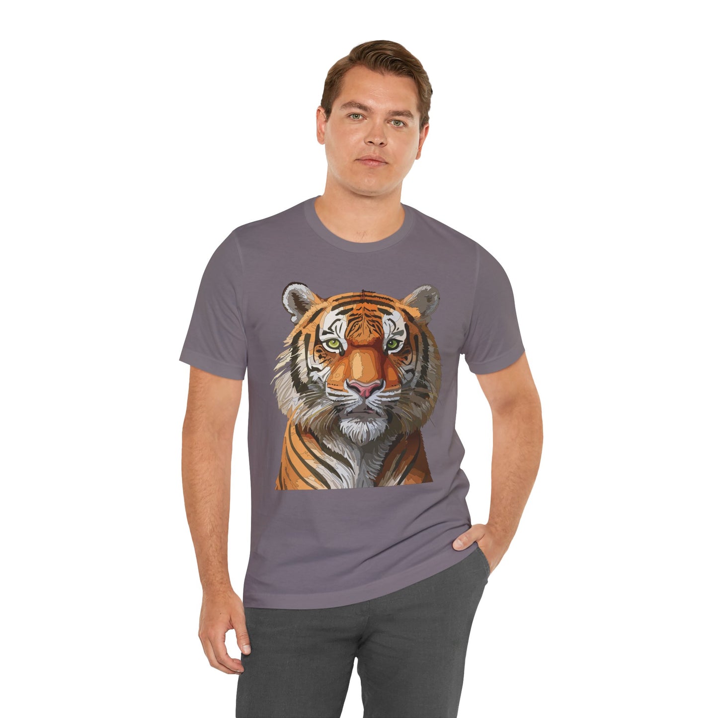 Unisex Animal Shirt, Tee Shirt with Animals, Art Design Tee Shirt, Wild Animals Shirt
