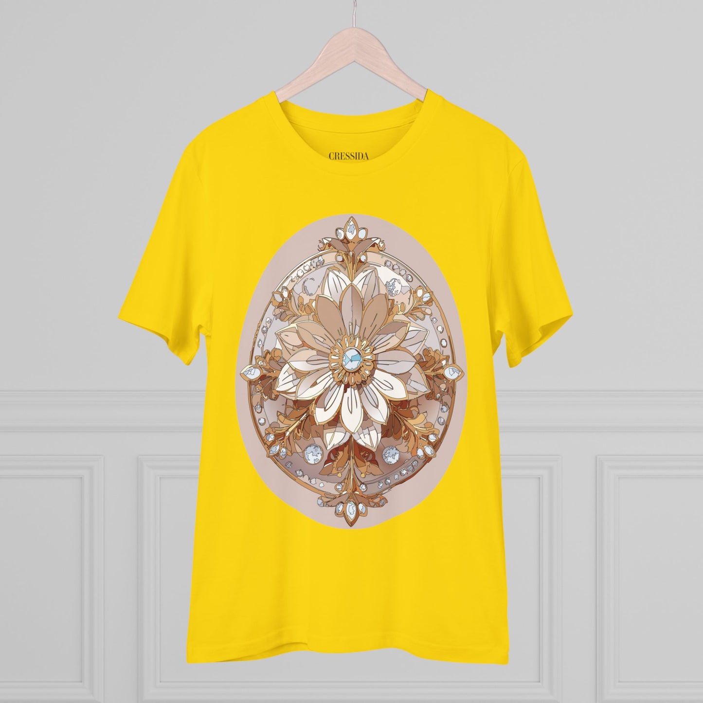 Organic T-shirt with Flower