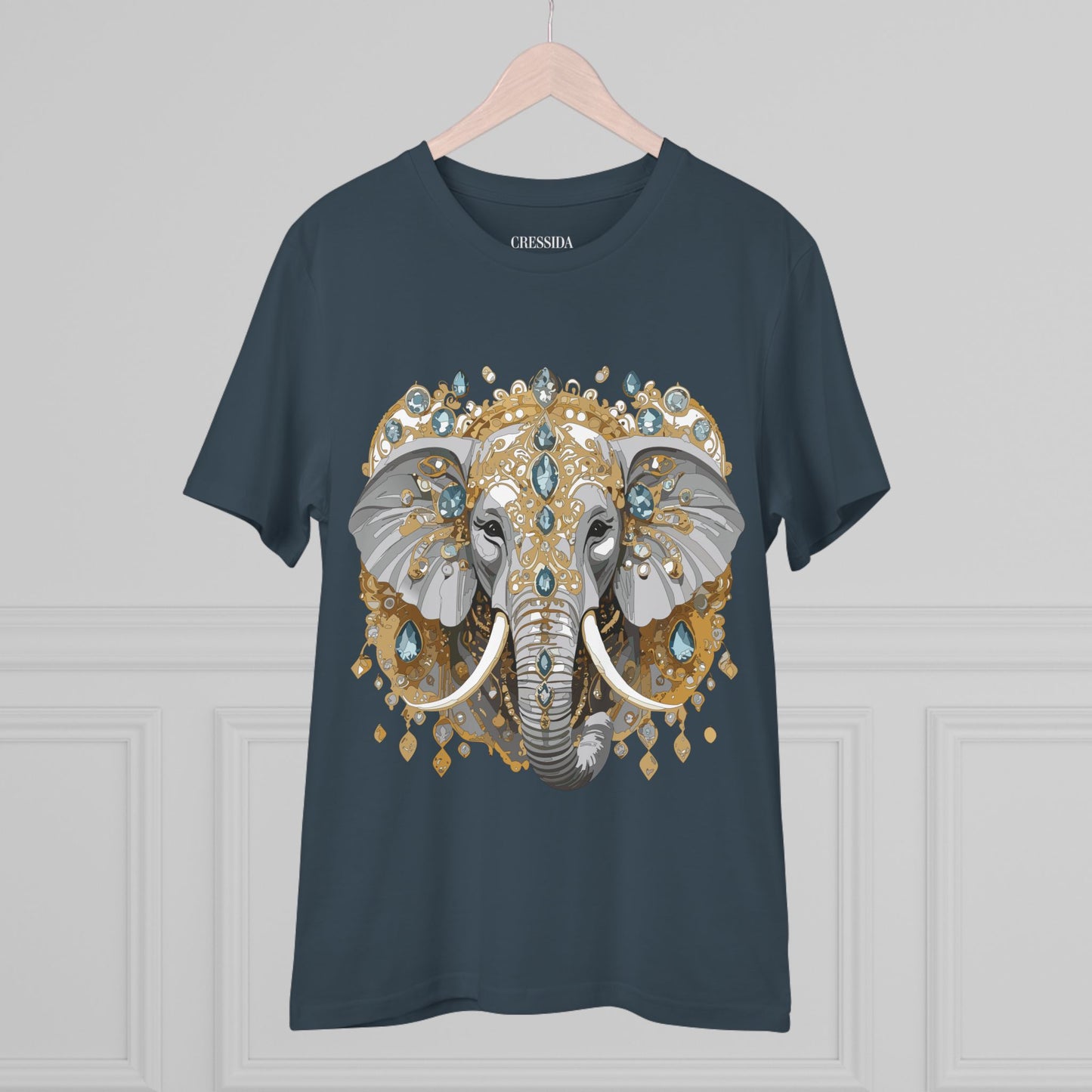 Organic T-shirt with Animals - Elephant